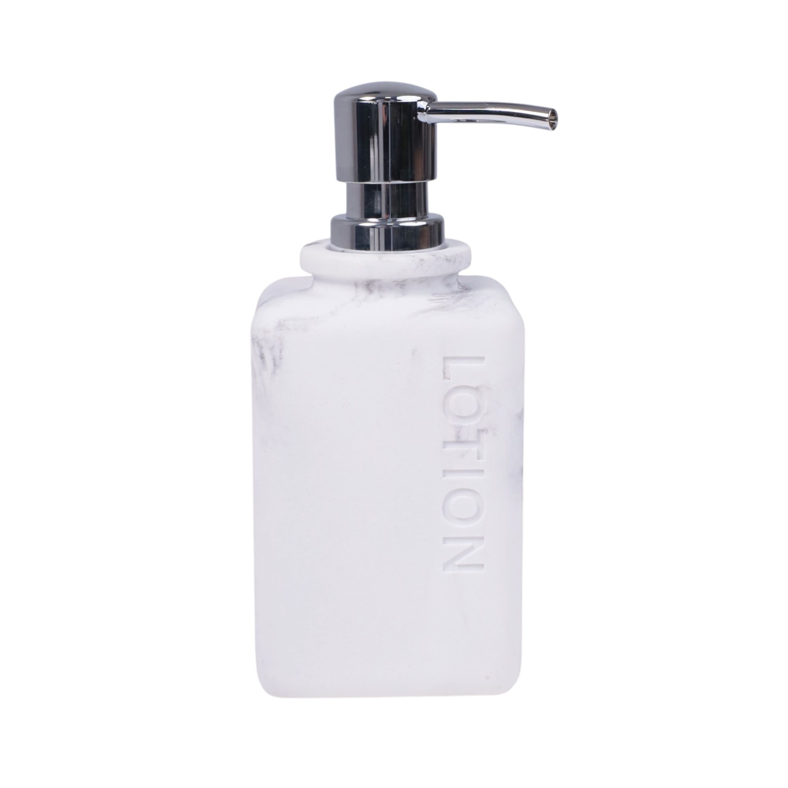 Дозатор декоративный NOVA, белый мрамор