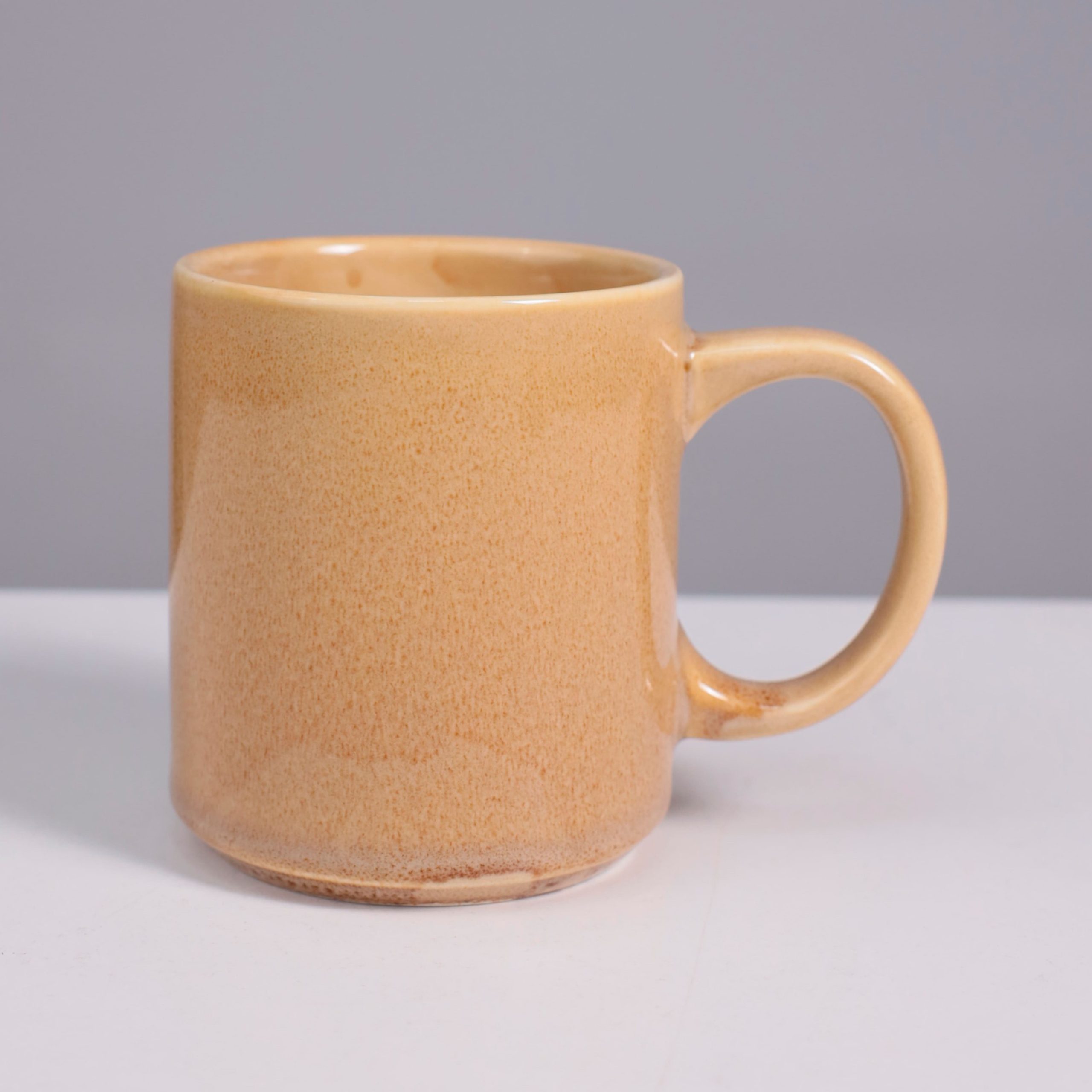 Кружка OPALUS, фарфор, пшеничный, 350мл