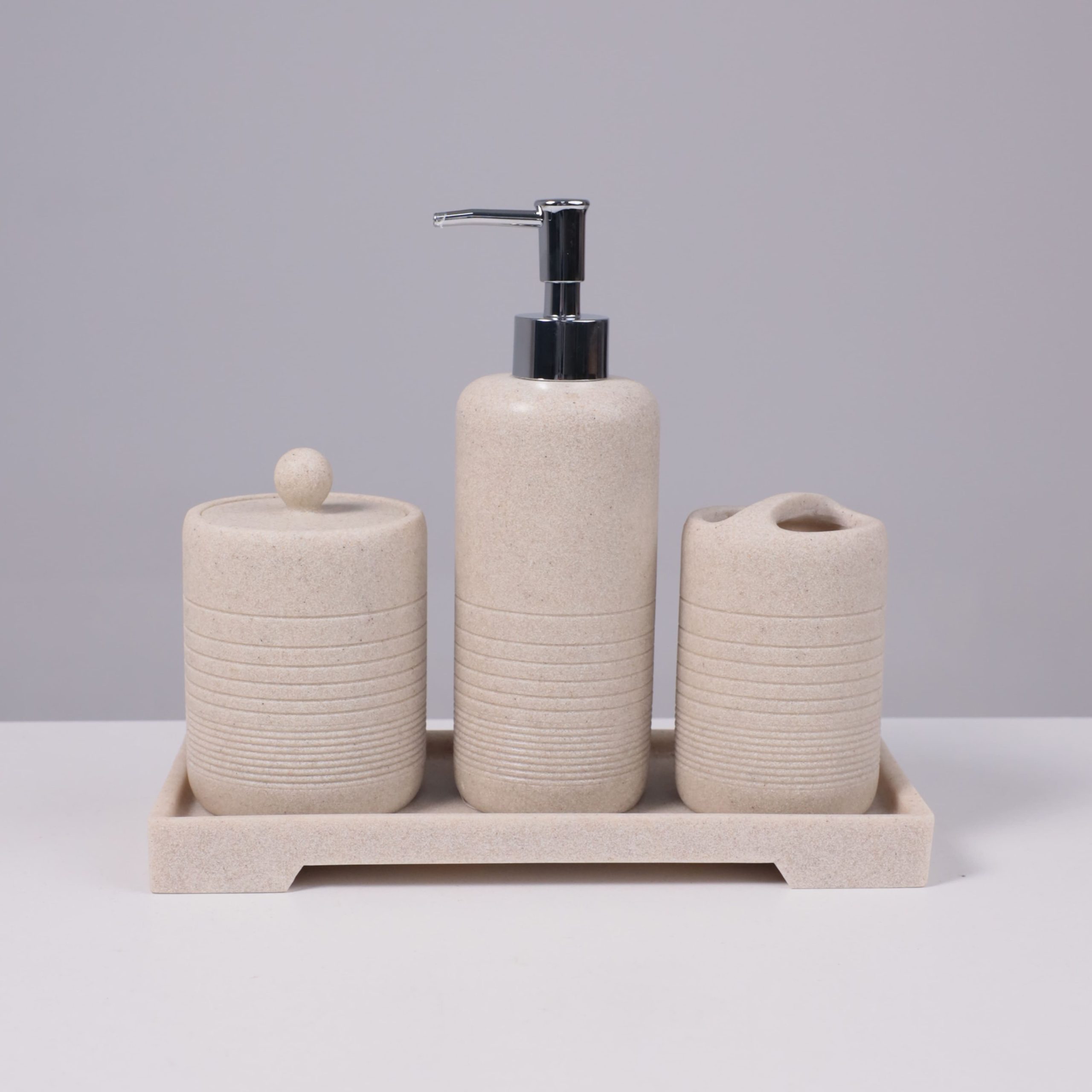 Держатель для зубных щеток VORTEX, светло-бежевый