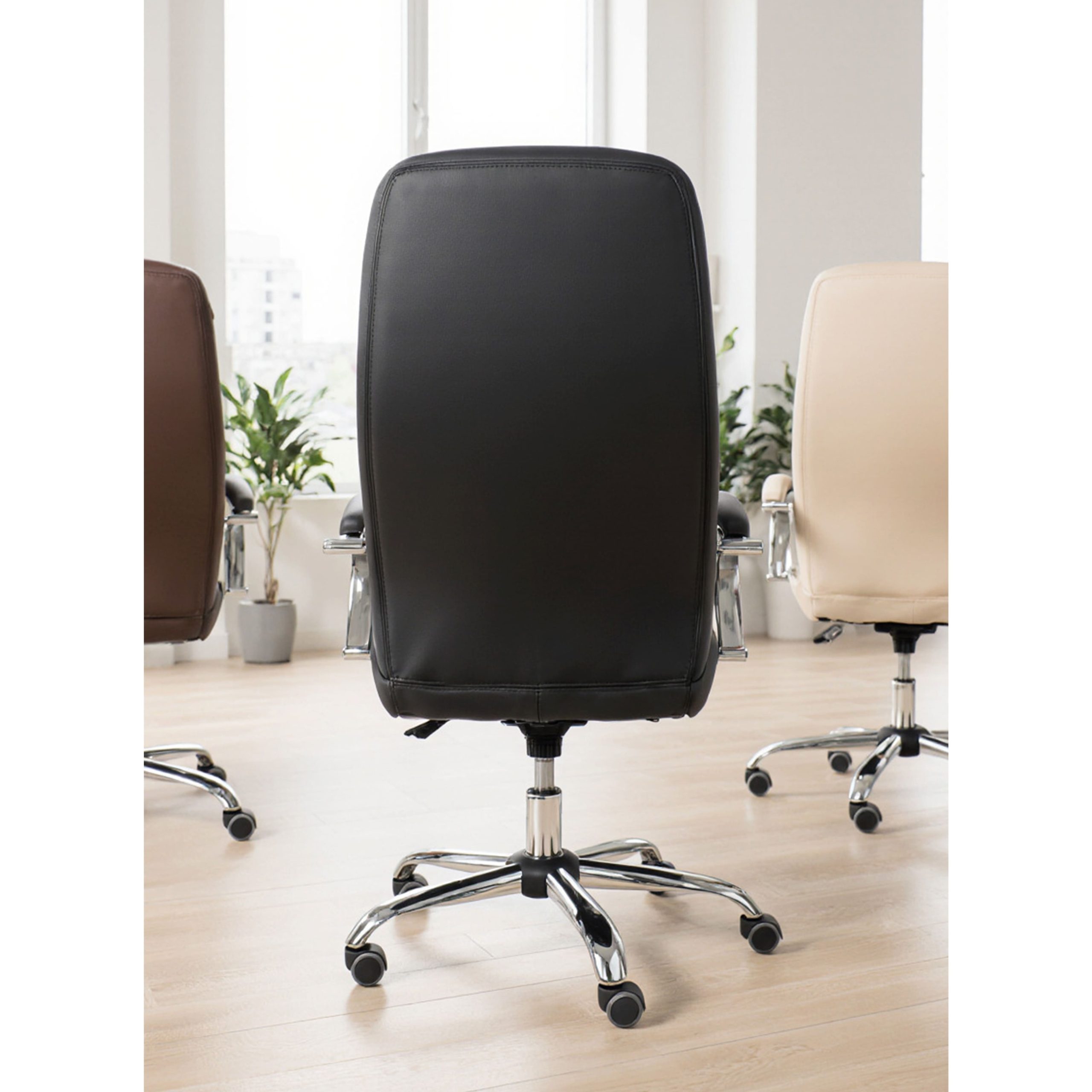 Кресло рабочее, поворотное RICHARD, коричневый