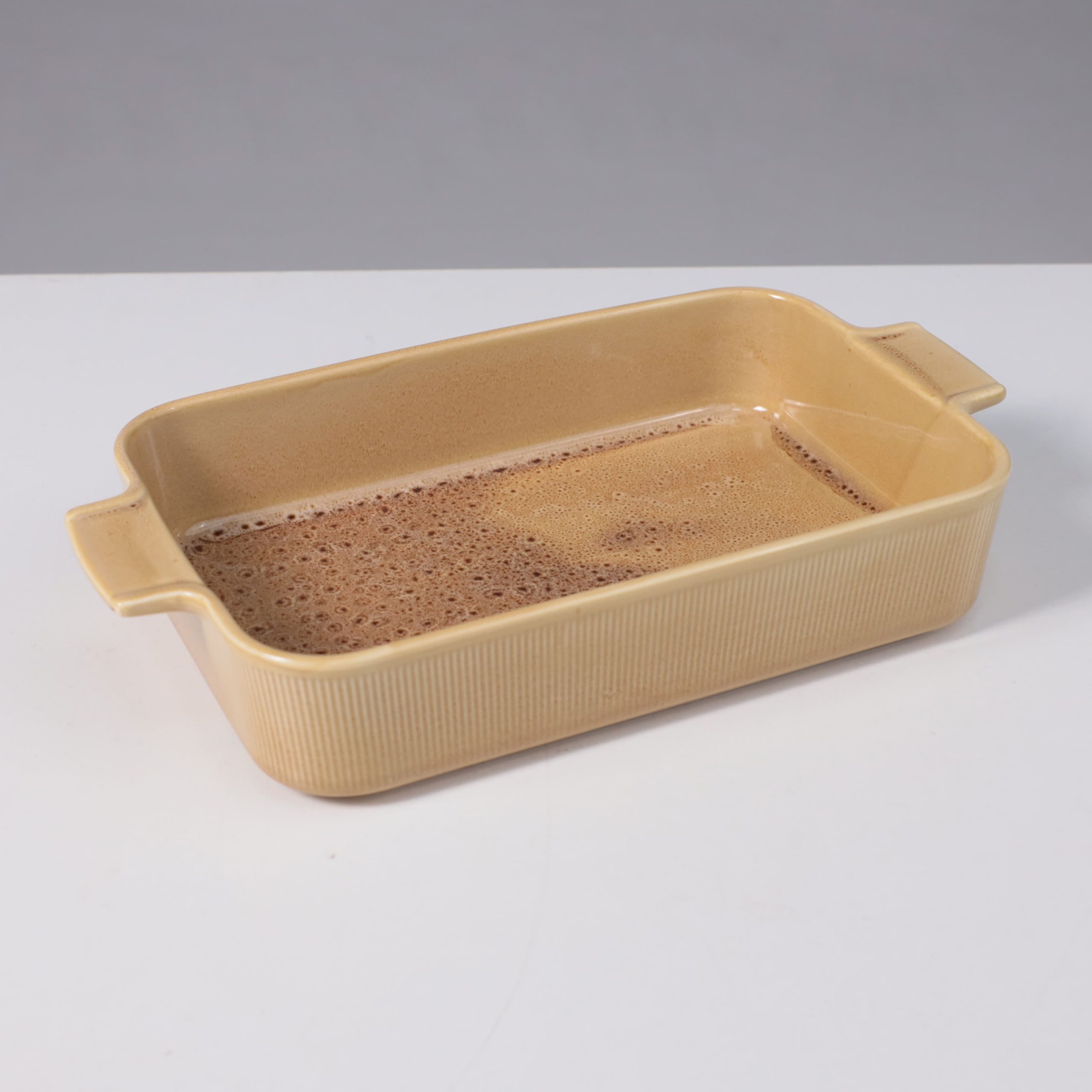 Форма для запекания STRIA, фарфор, пшеничный, 22,5*36,2*7см