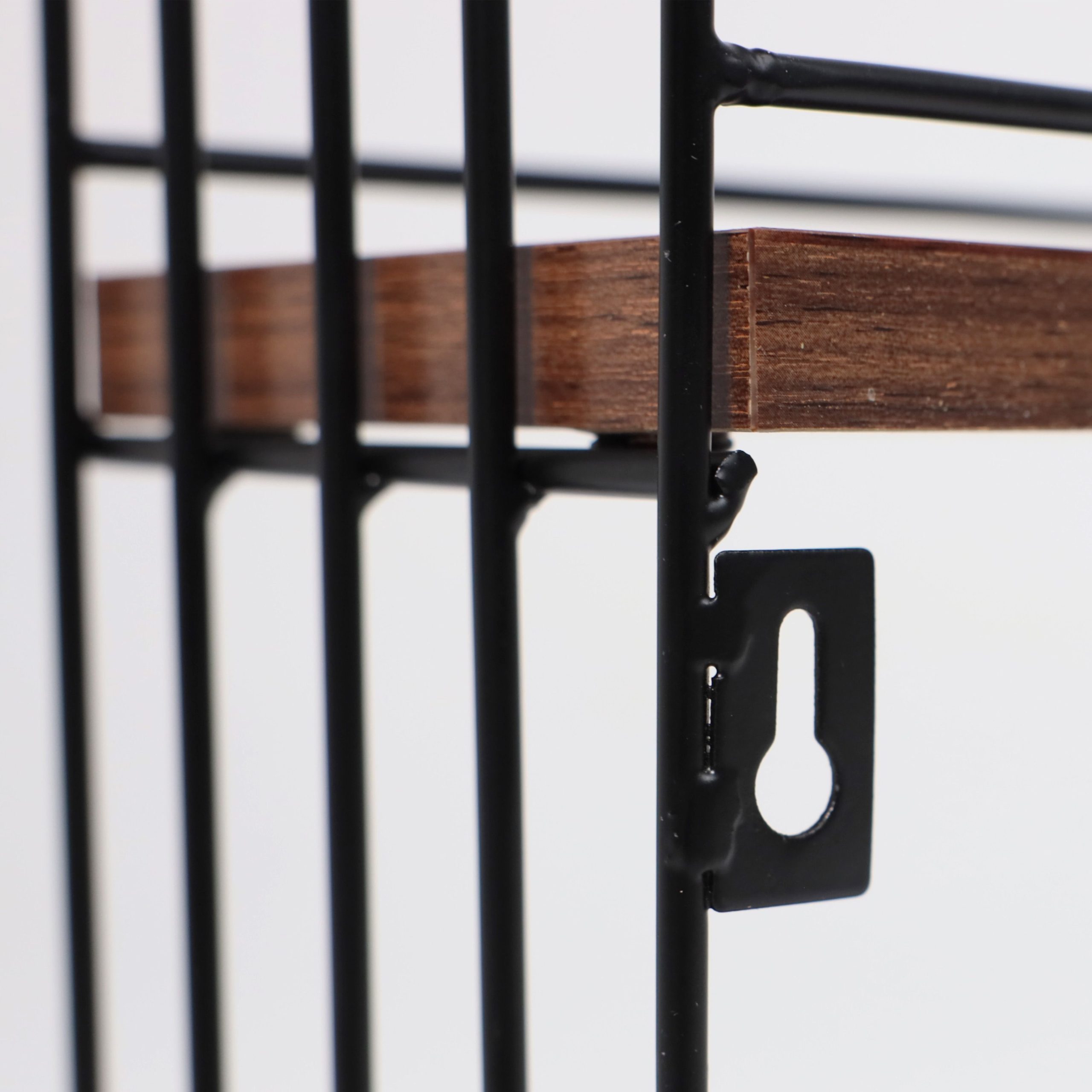 Полка навесная DAISY, черная