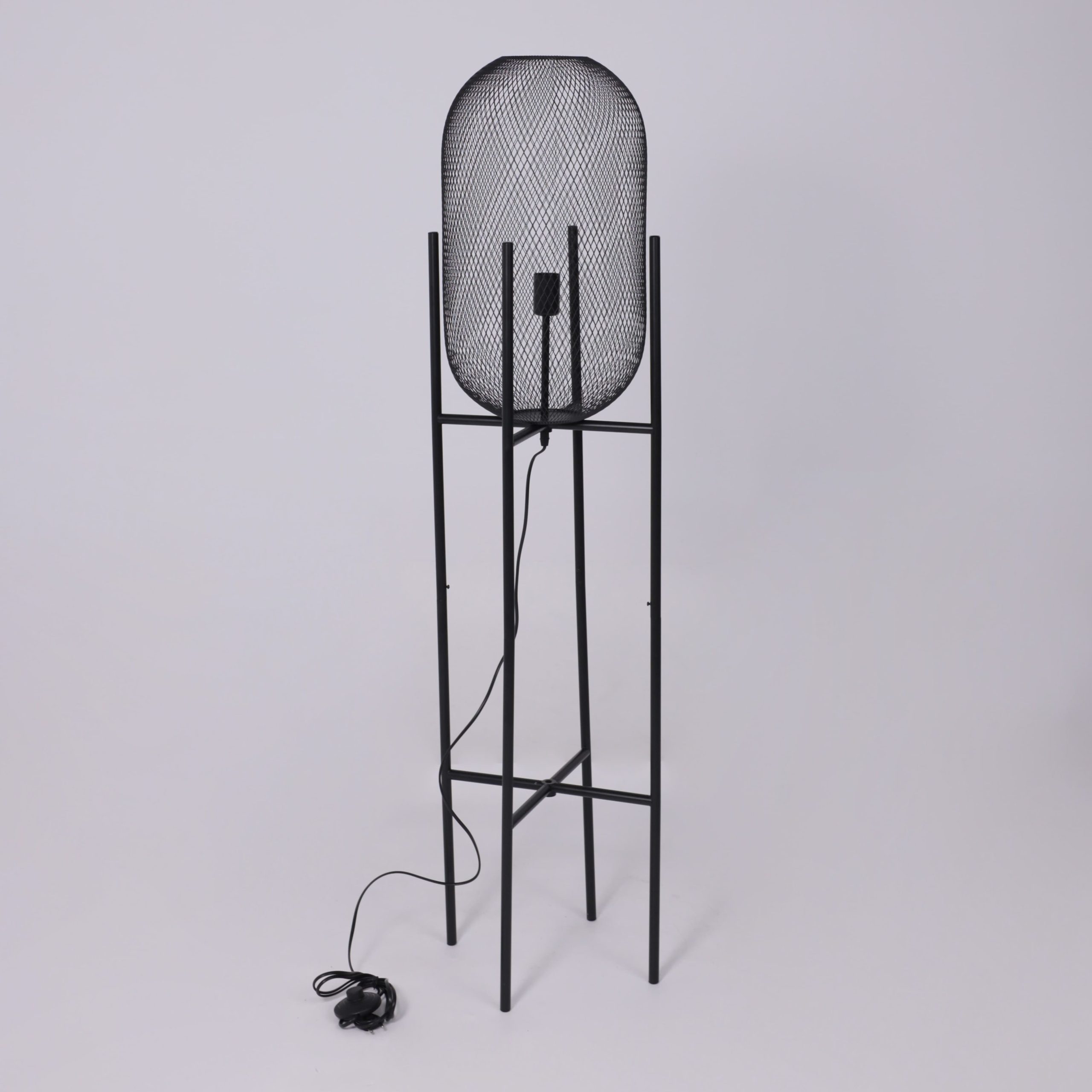 Светильник CAGE, напольный, E27, черный