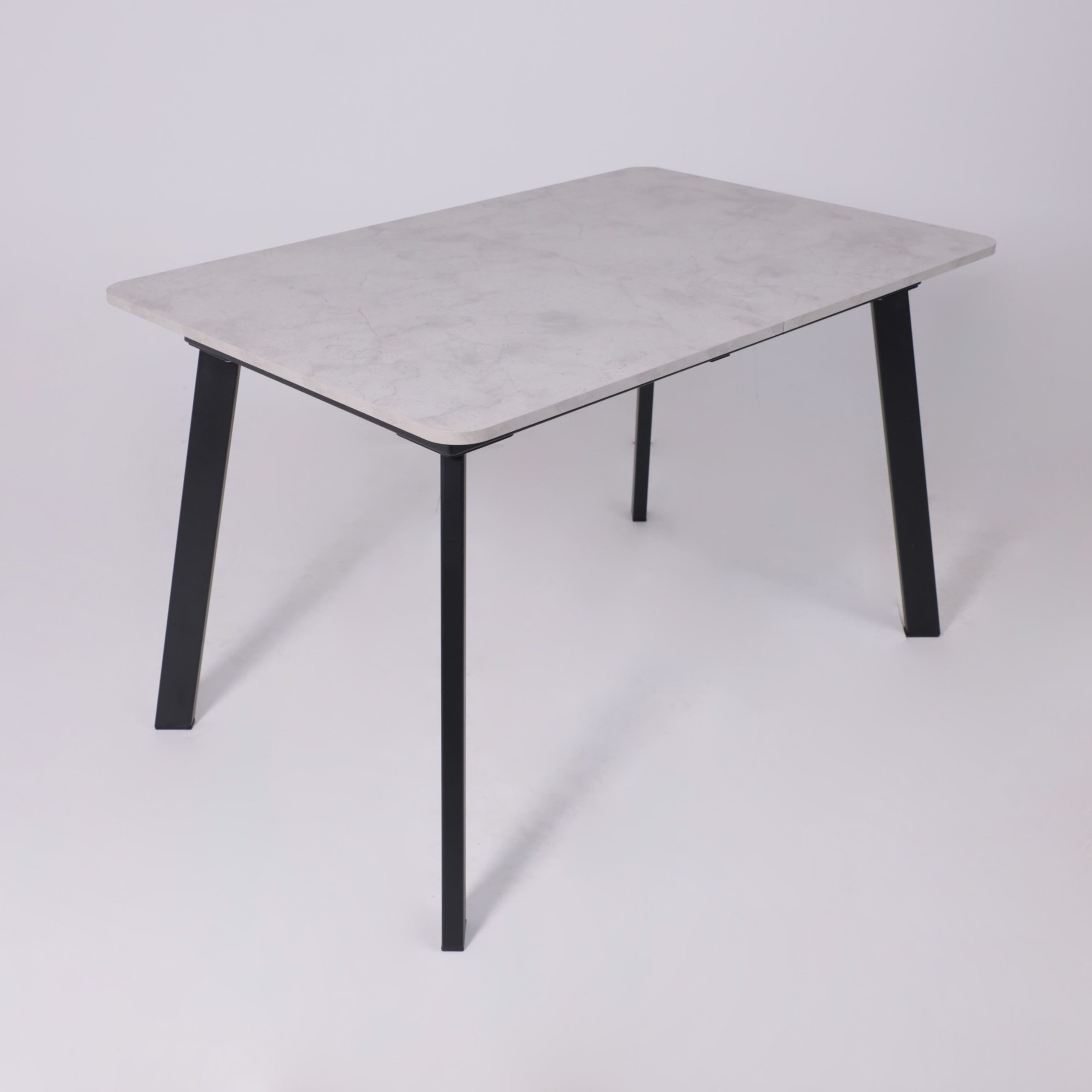 Стол AV 1209/1, ЛМДФ, раздвижной 1200(1600)*800 Ароза светлая/черный