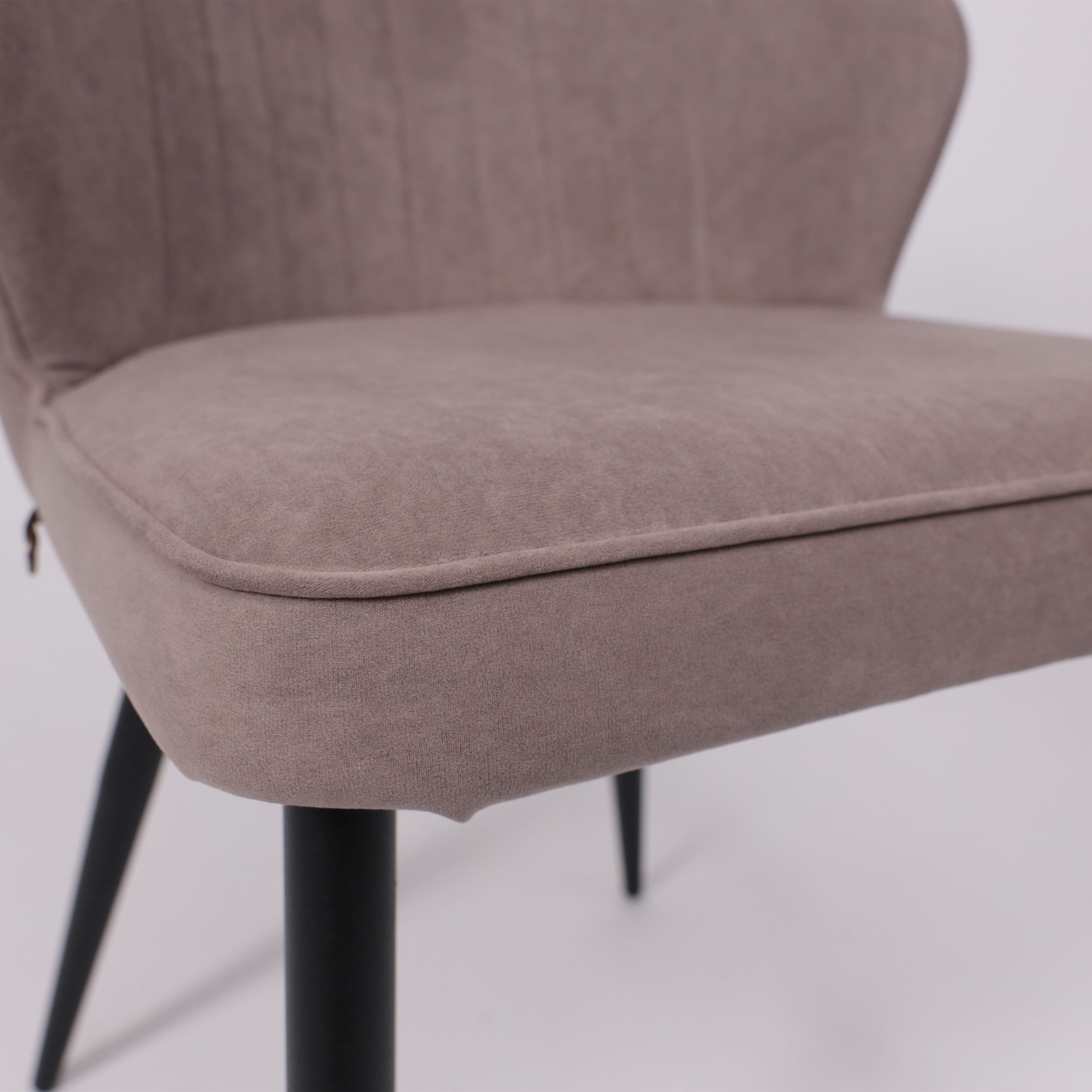 Стул MICHAEL, b05 LATTE LUXчерный