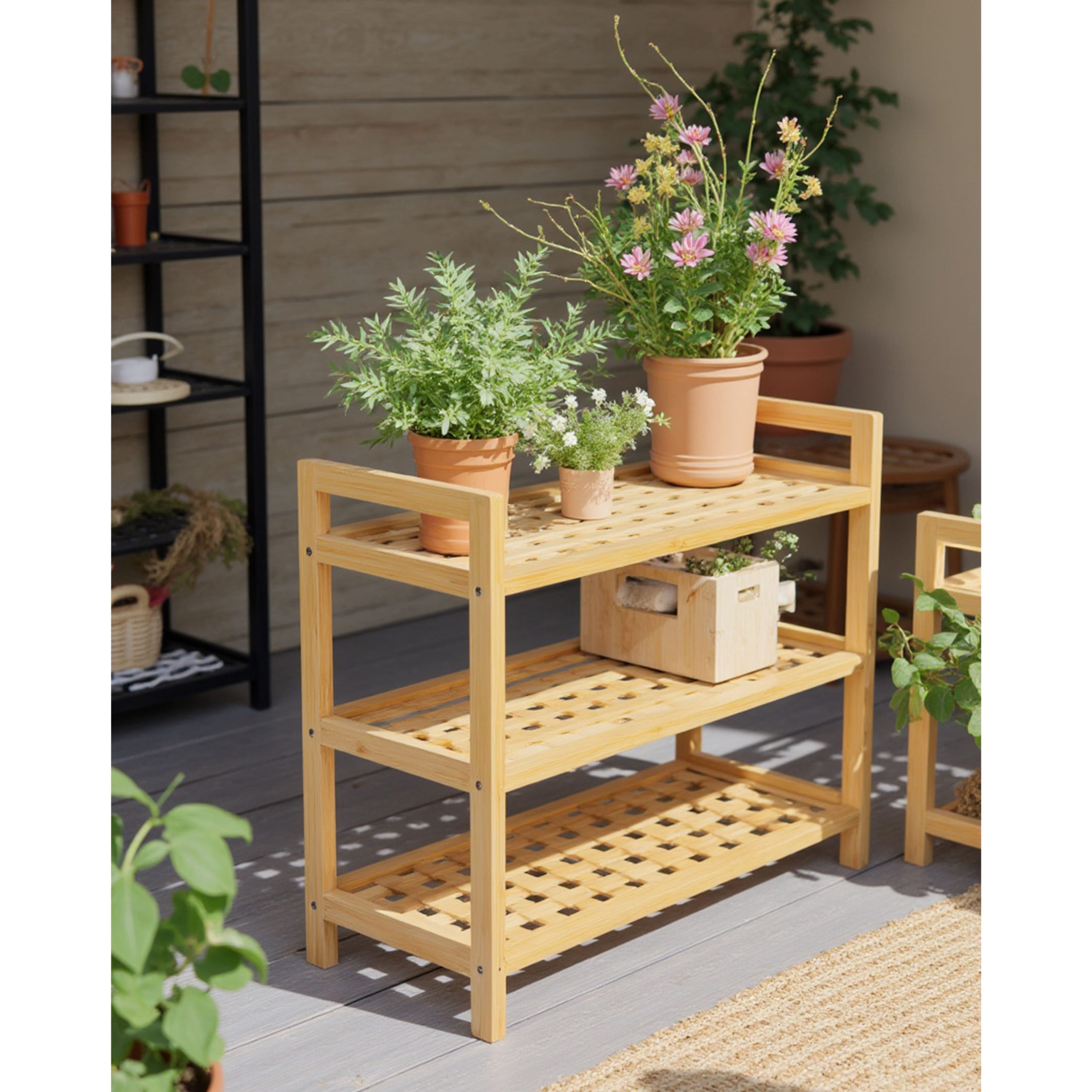 Стойка для хранения VIVID, бамбук