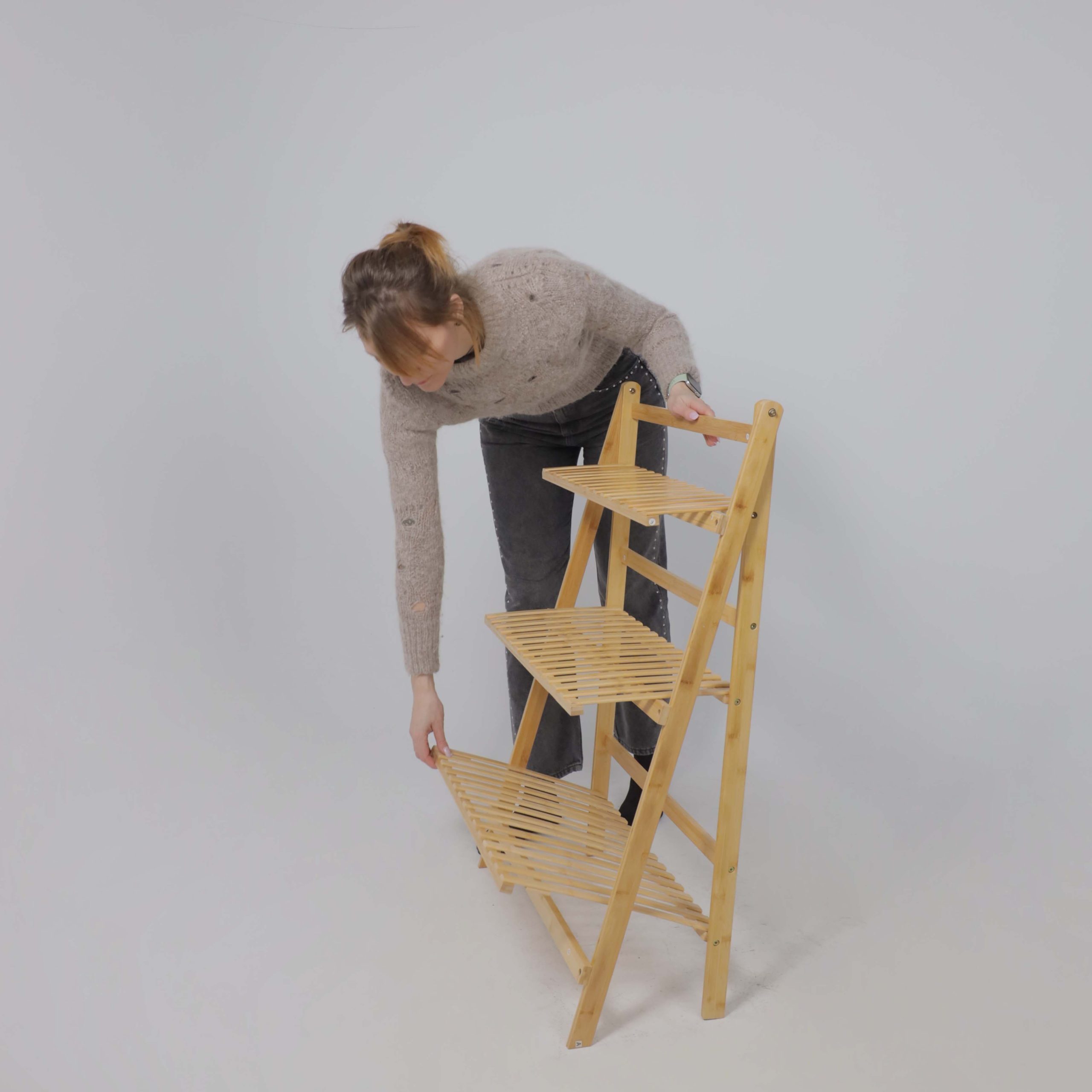 Стойка для хранения IRIS - 4, бамбук