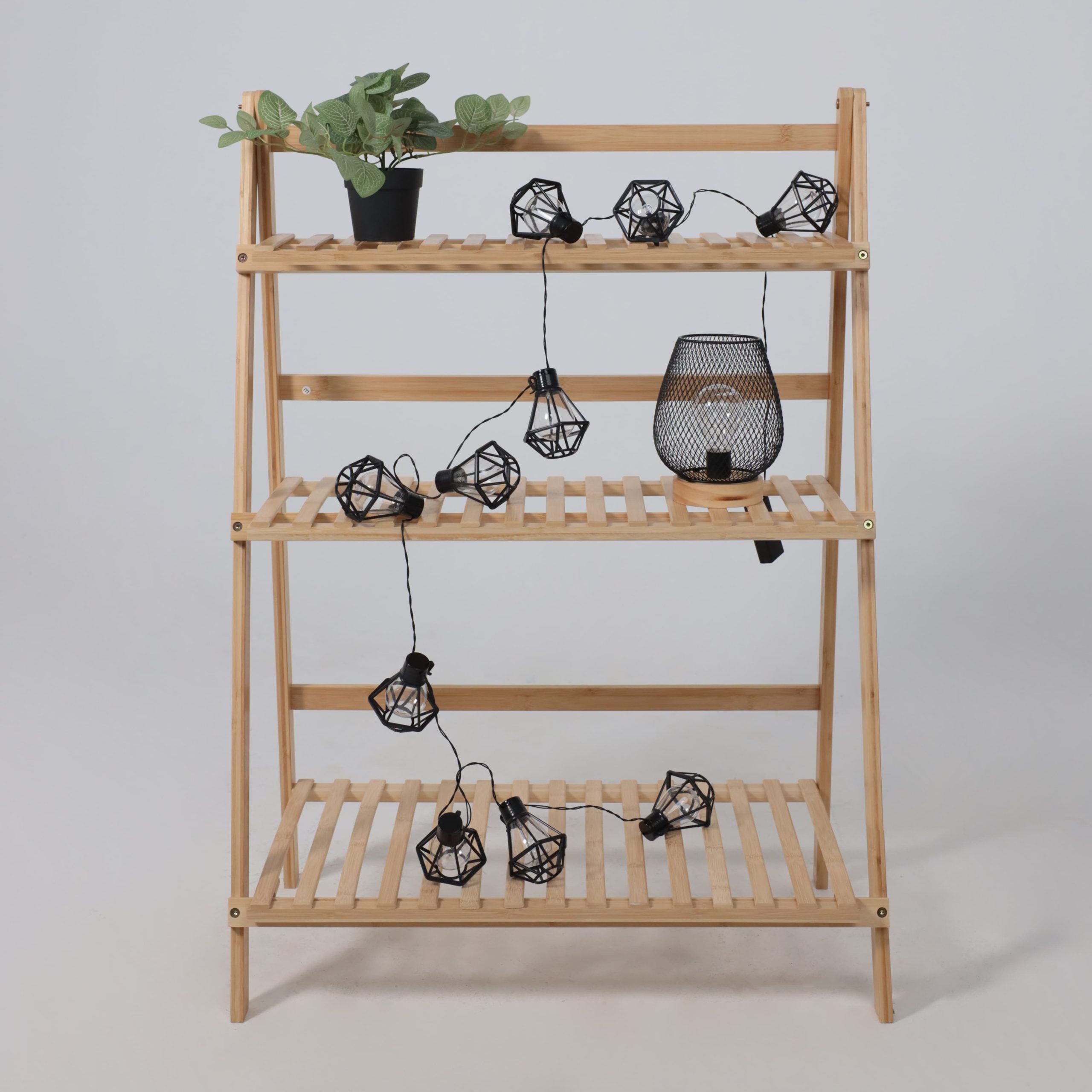 Светильник настольный AKS тип 3 ( Сетка 14х18см 1LED, 2ААА )