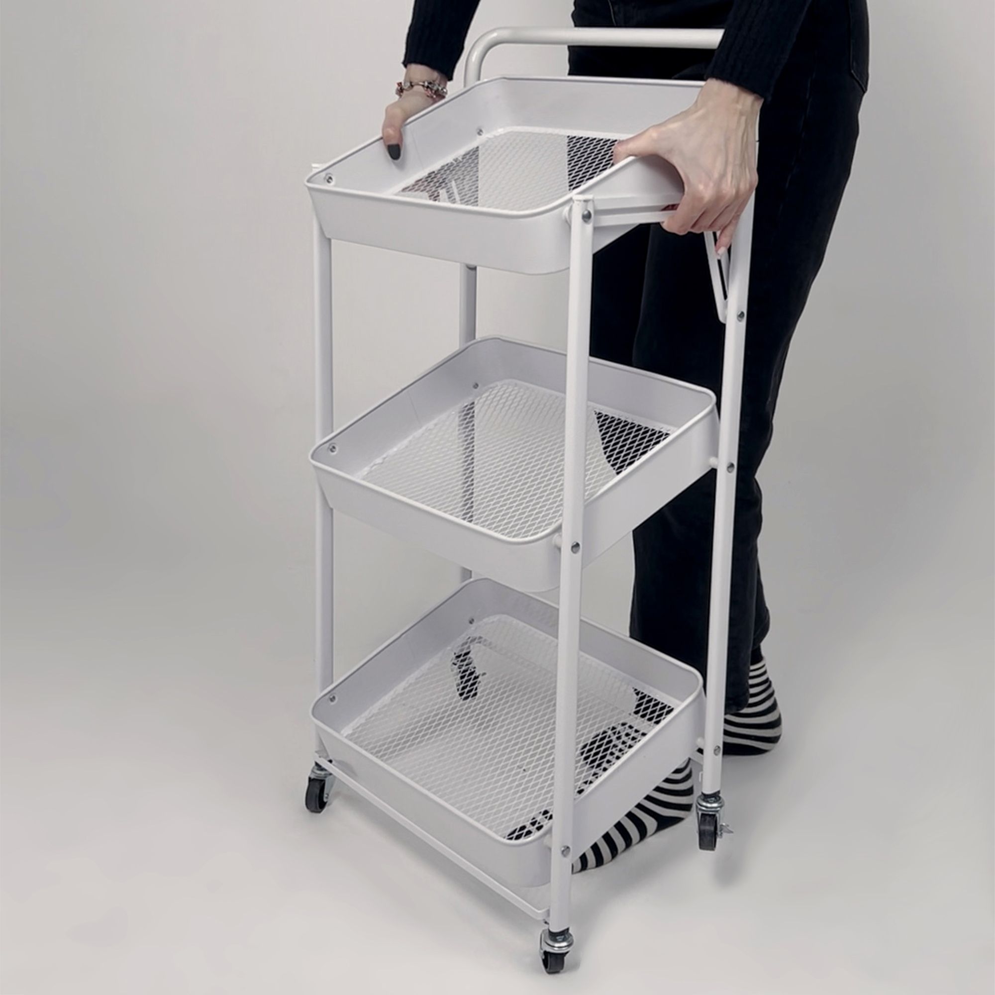 Этажерка NIKA, белая