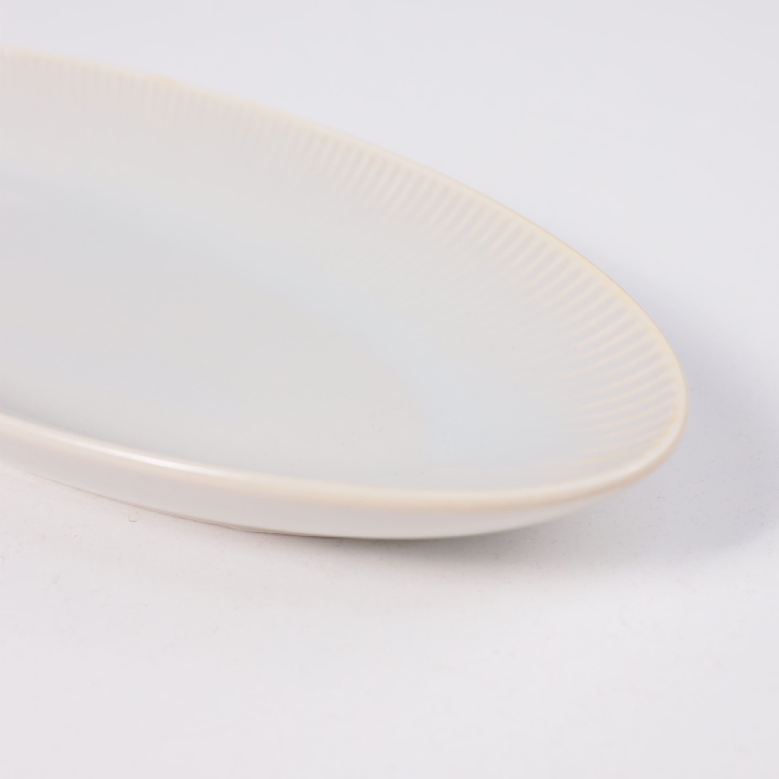 Блюдо для рыбы AURORA, фарфор, айвори, 31*13*3,6см