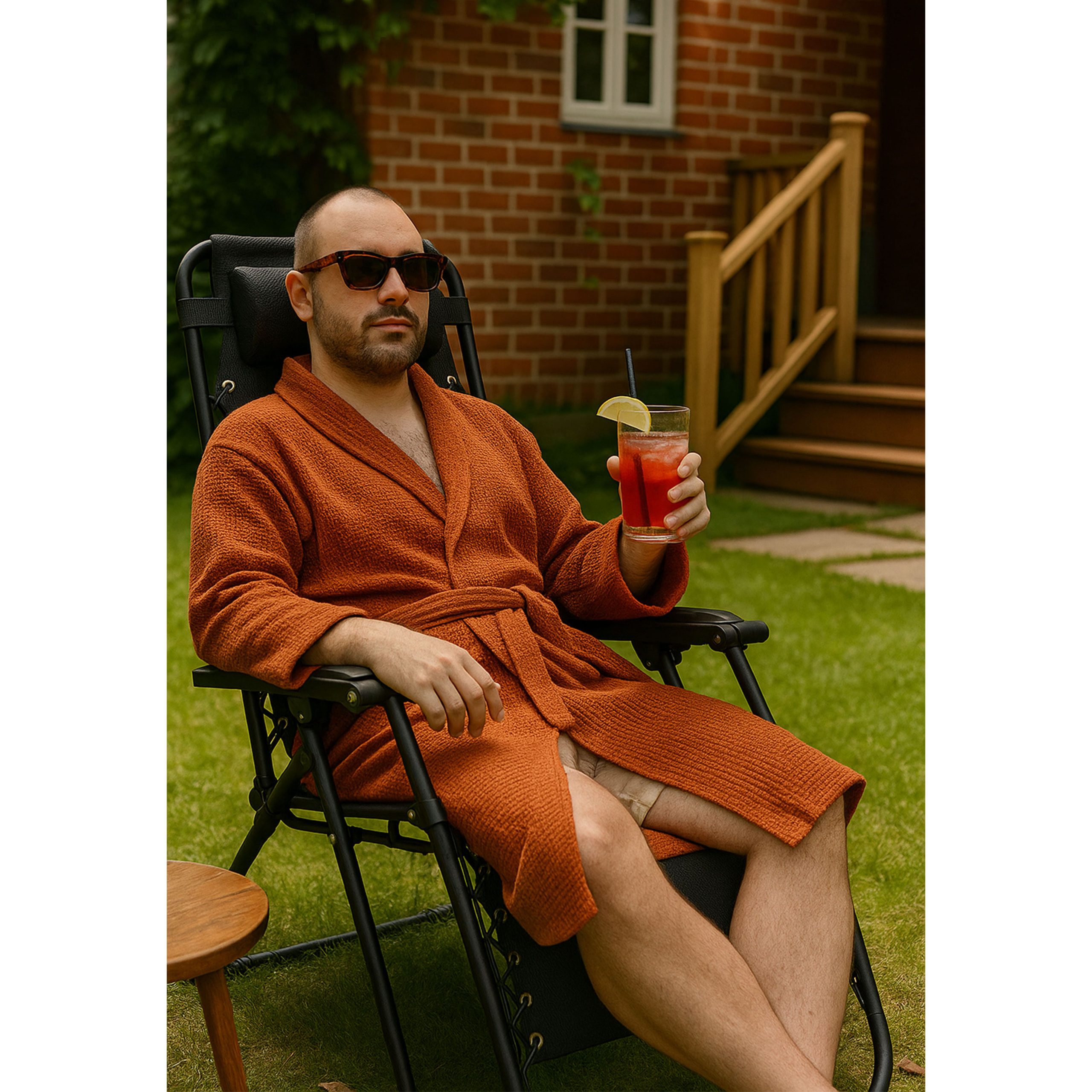 Кресло садовое SARDINIA, черный