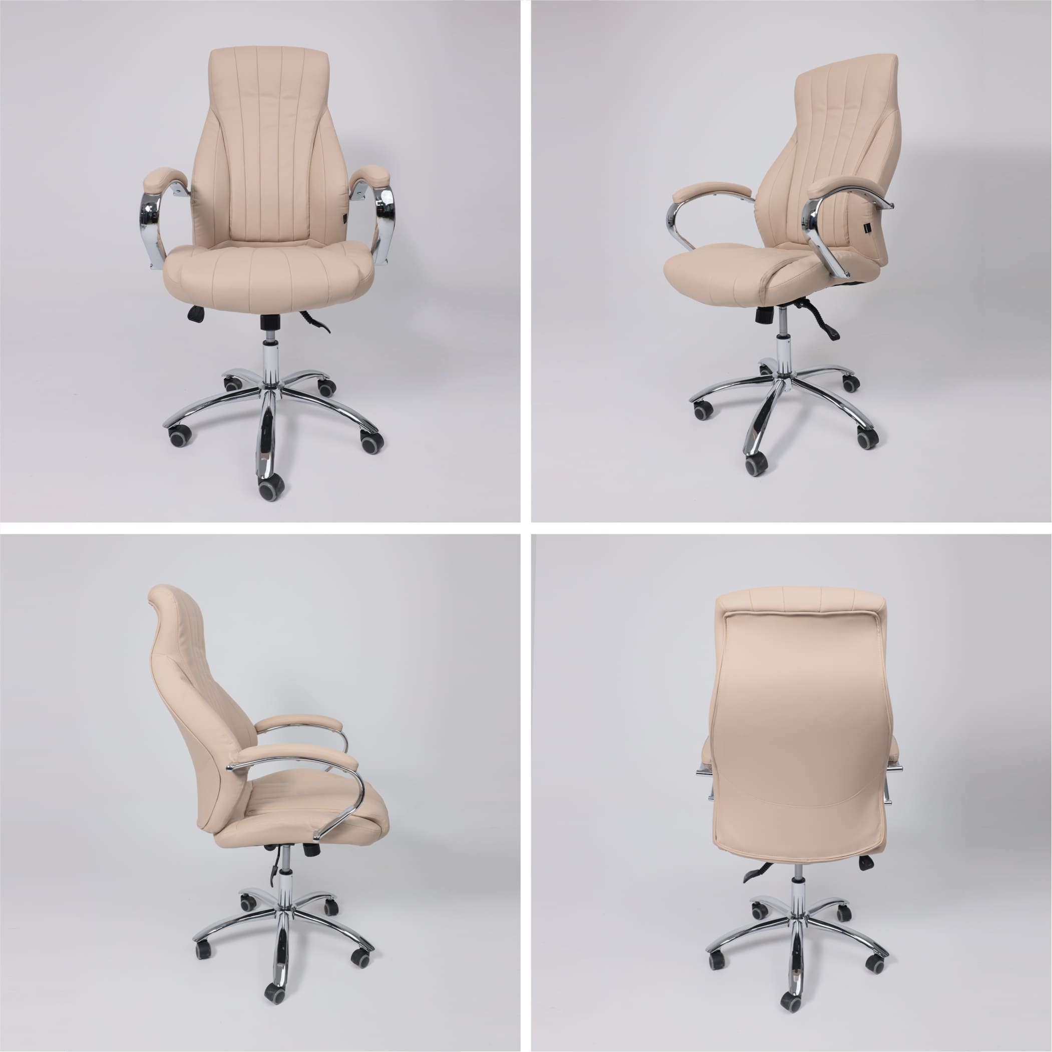 Кресло поворотное MASTIF, ECO, бежевый