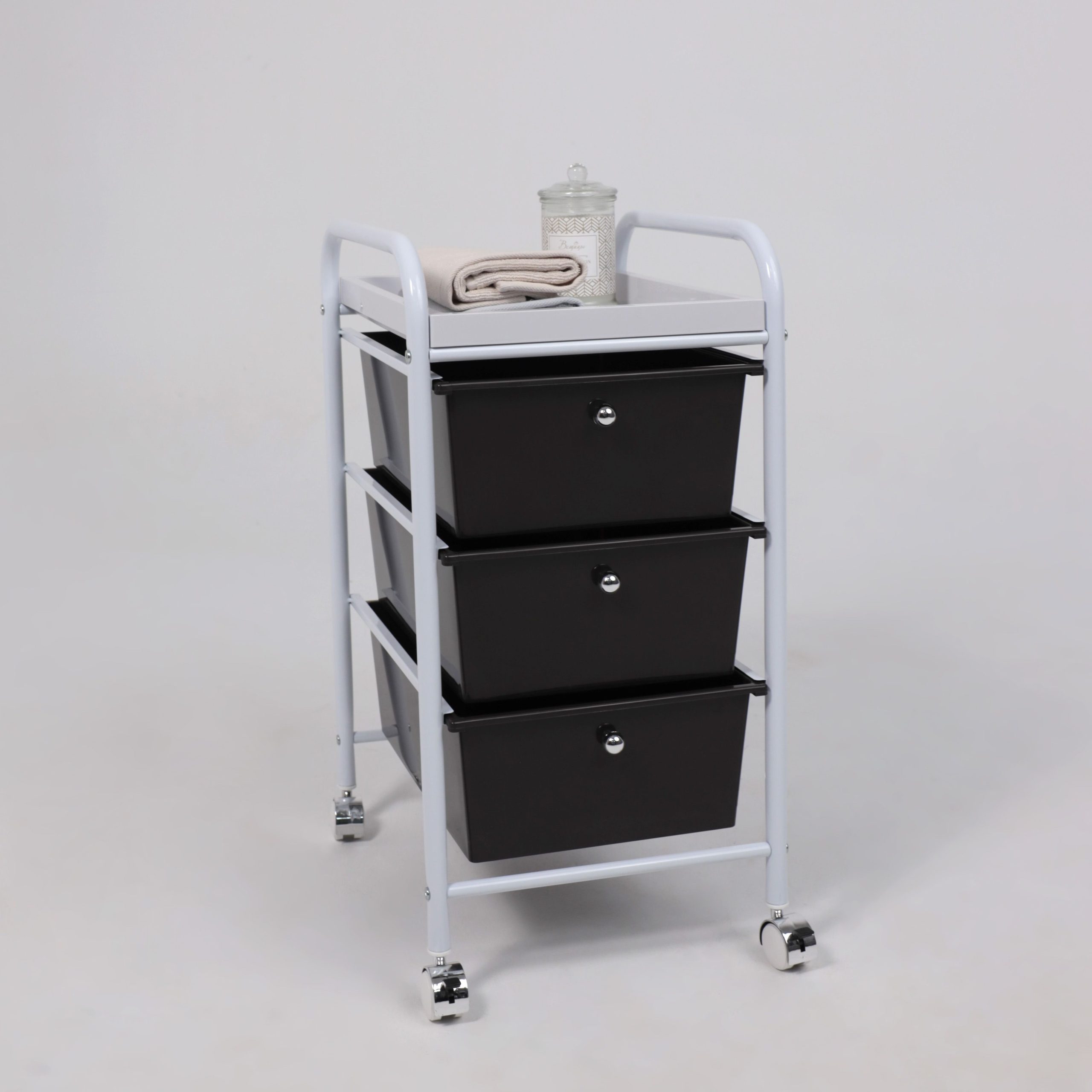 Этажерки MERCURY, ,белый+коричневый