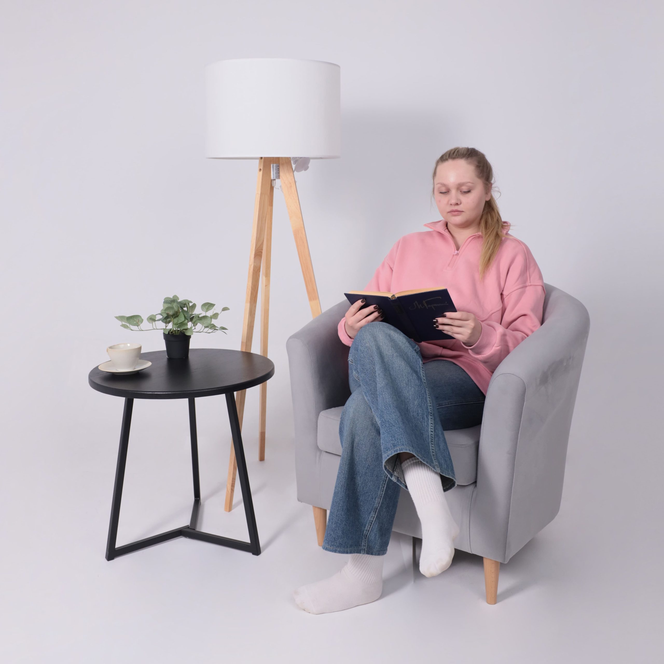 Светильник RIVIERA, напольный, E27, белый