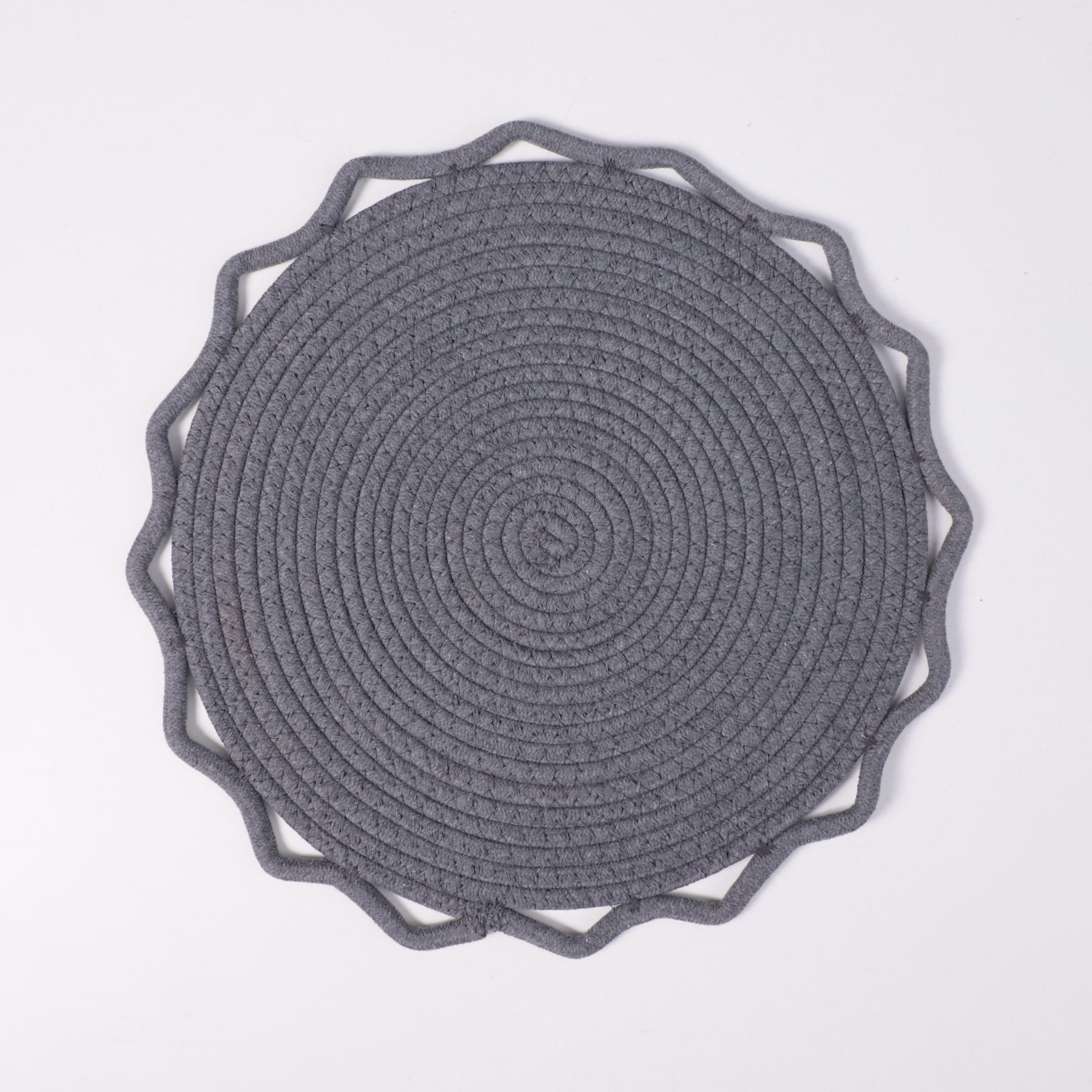 Подставка сервировочная SERVIVA, круглая,  серый, 38см