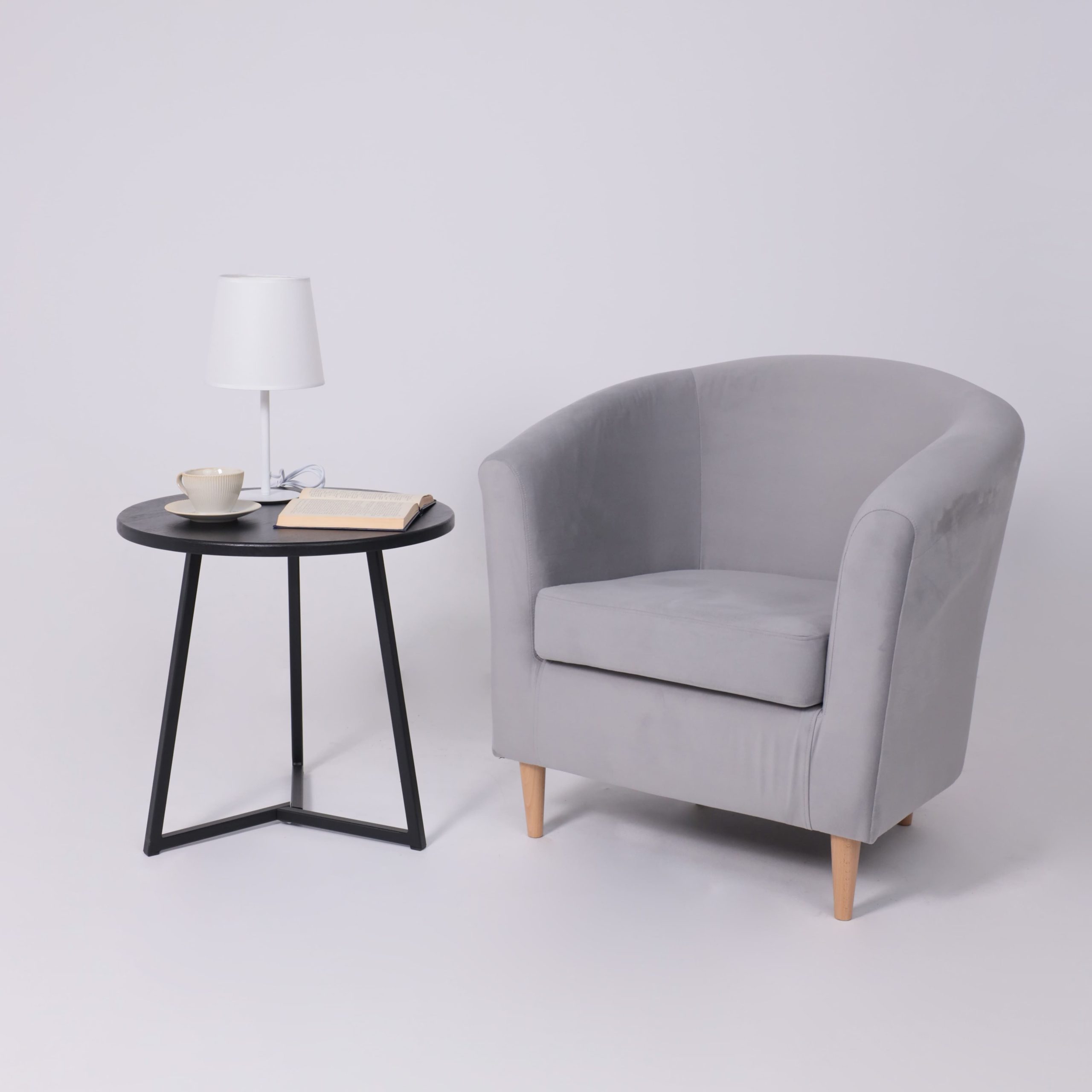 Светильник SHADOW, настольный, E27, белый