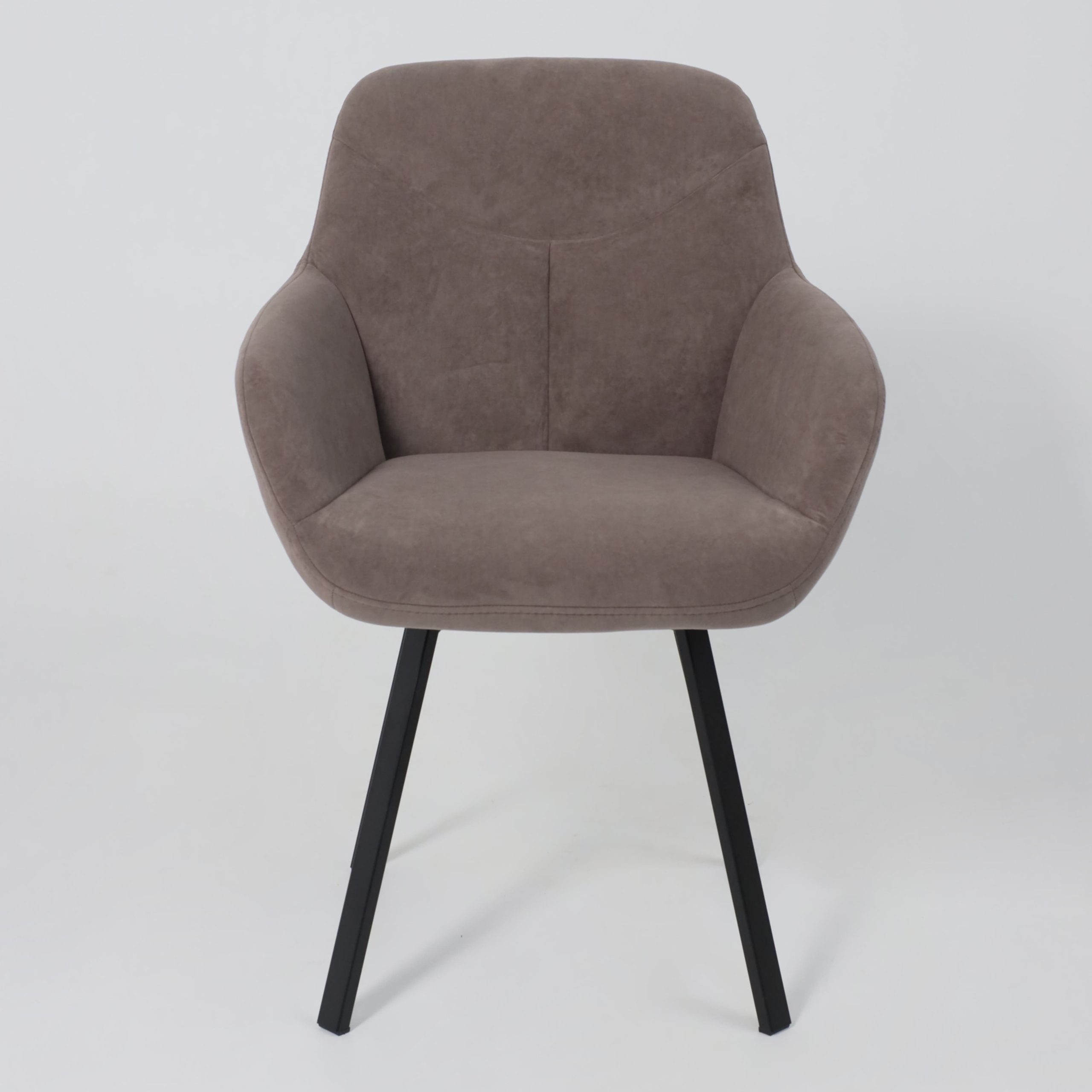 Стул ROMEO SMILE 360, b05 LATTE LUXчерный