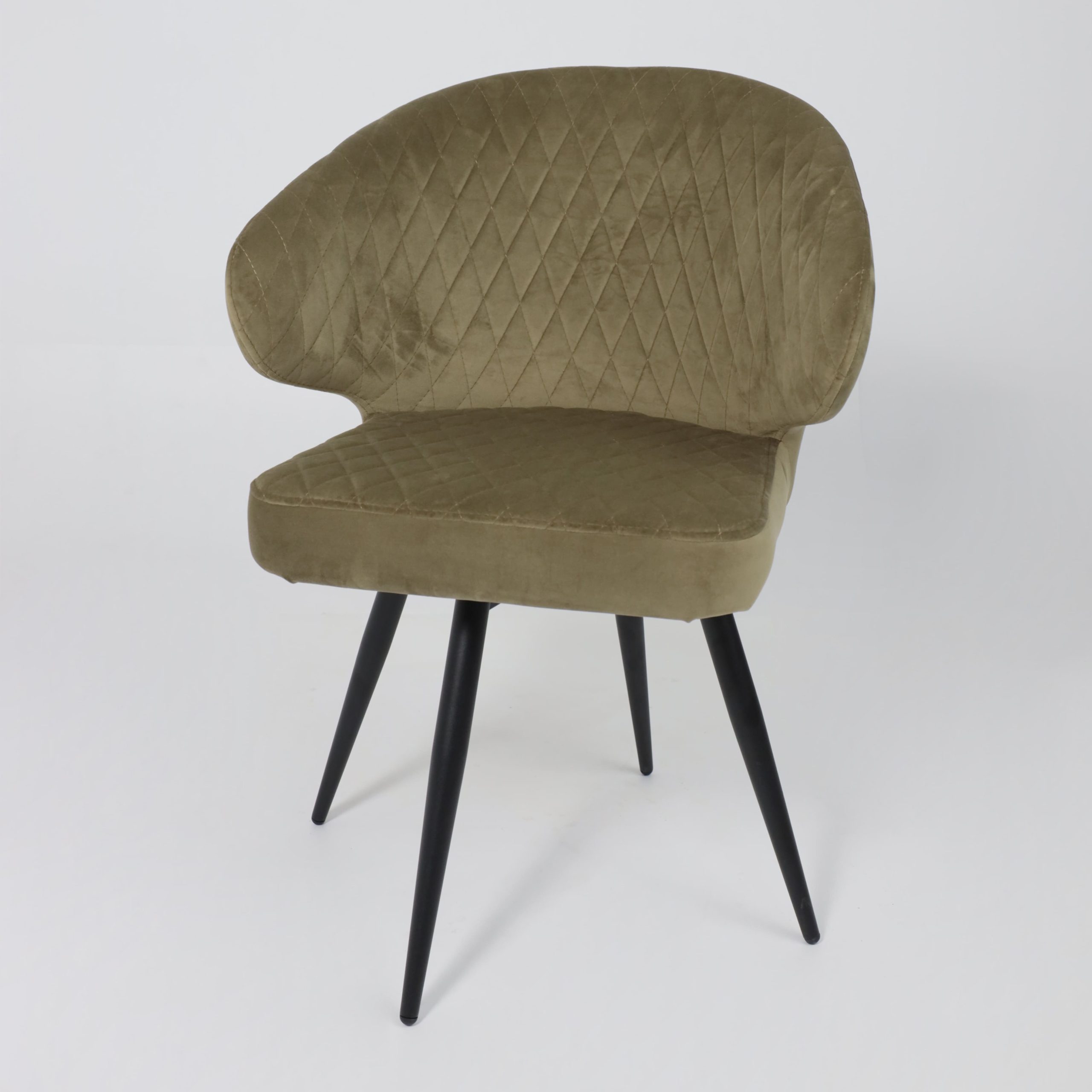 Стул ROB-R1 360, d12 OLIVE LUXчерный