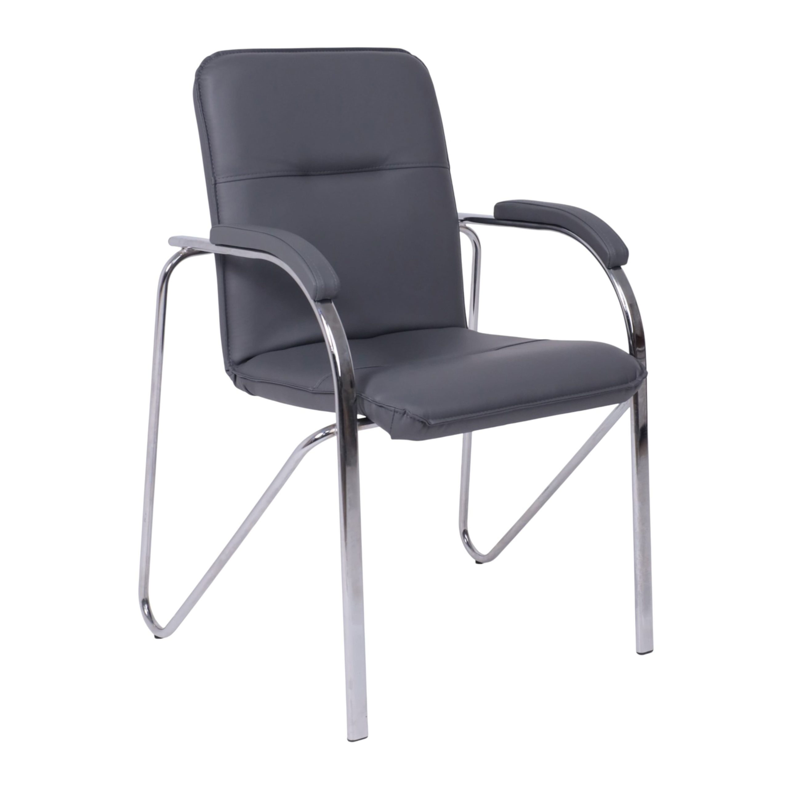 Кресло SAMBA AKS-1 Pegasso светло-серый, мягкие подлокотники