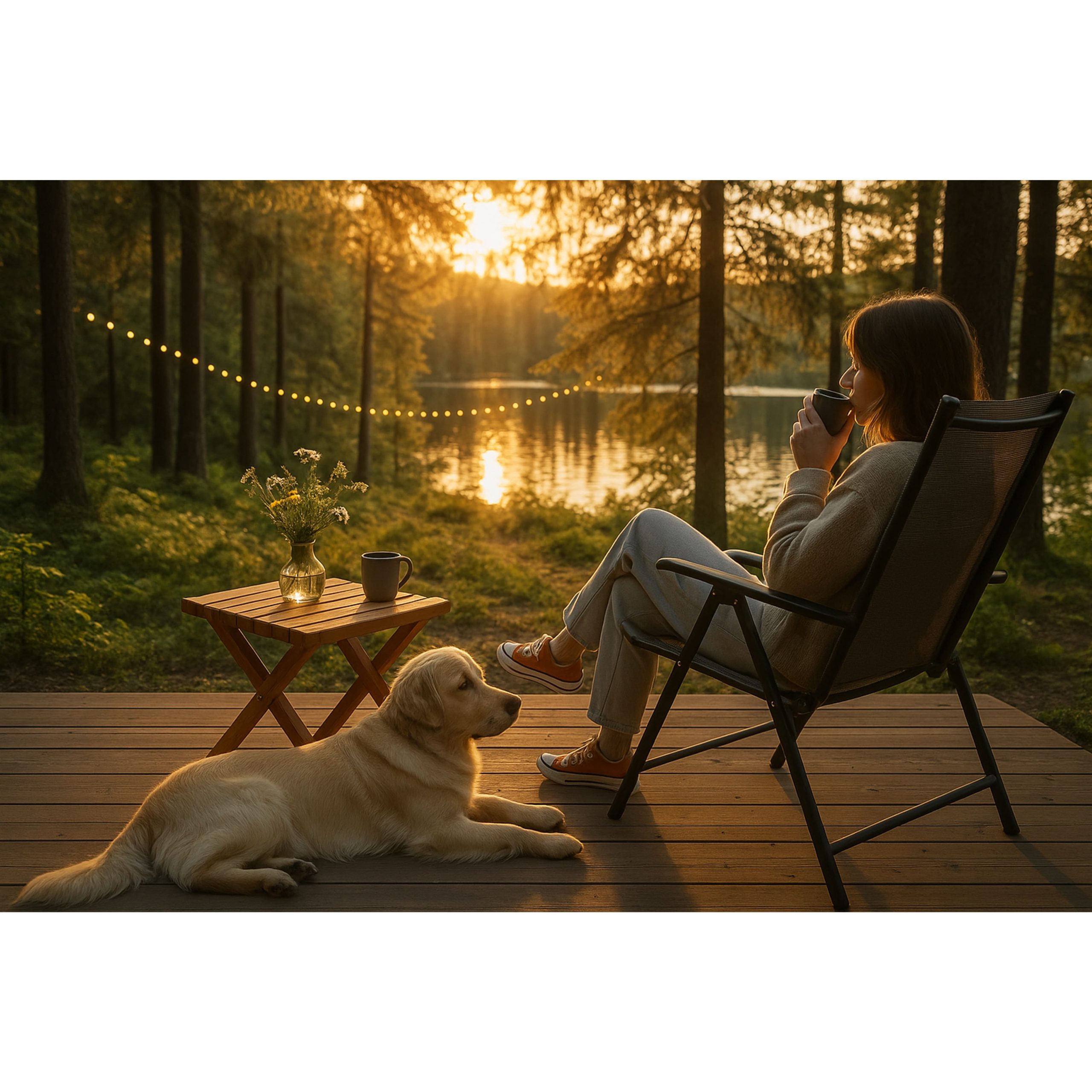 Кресло складное садовое CATANIA, серый/черный