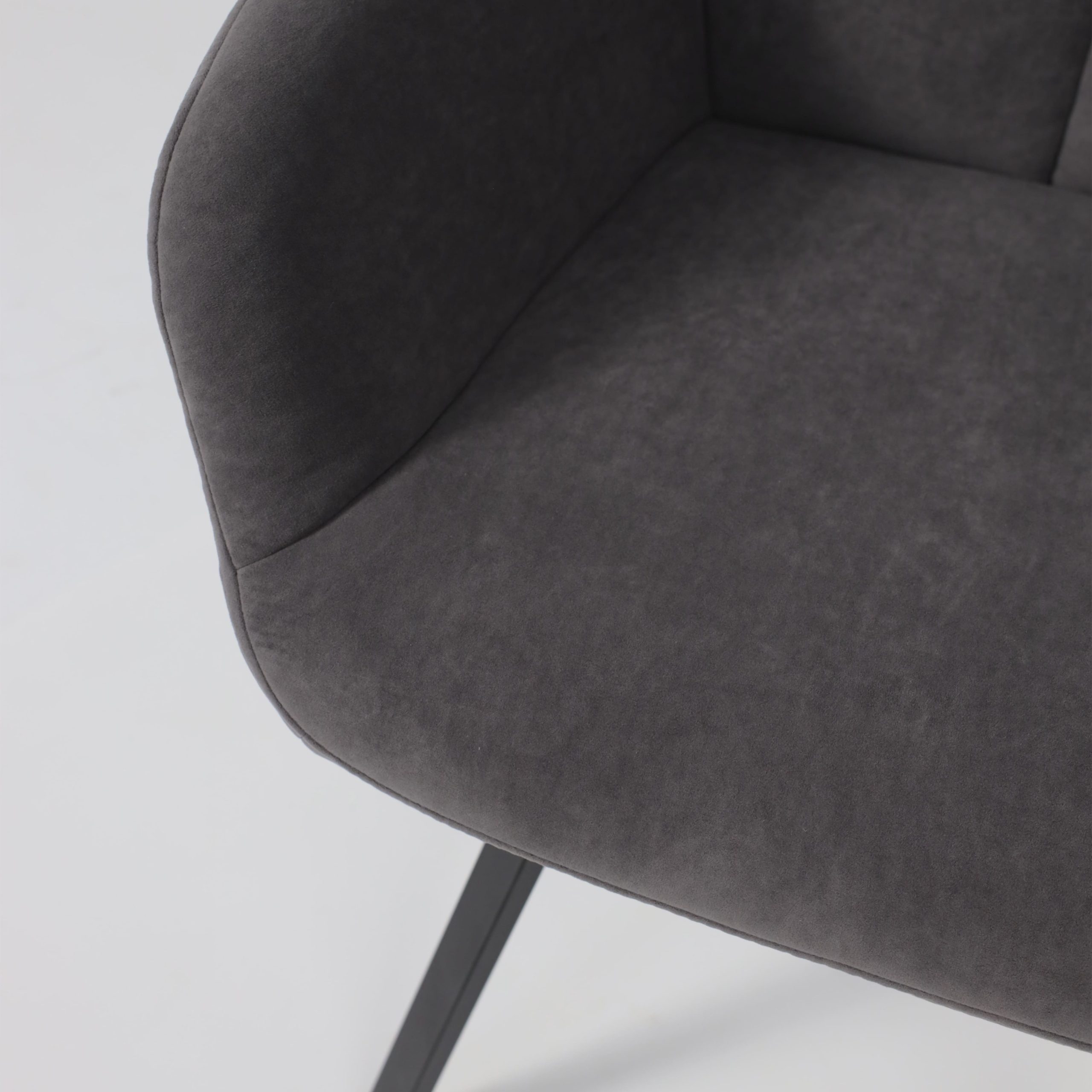 Стул ROMEO SMILE 360, b28 ANTRACITE LUXчерный