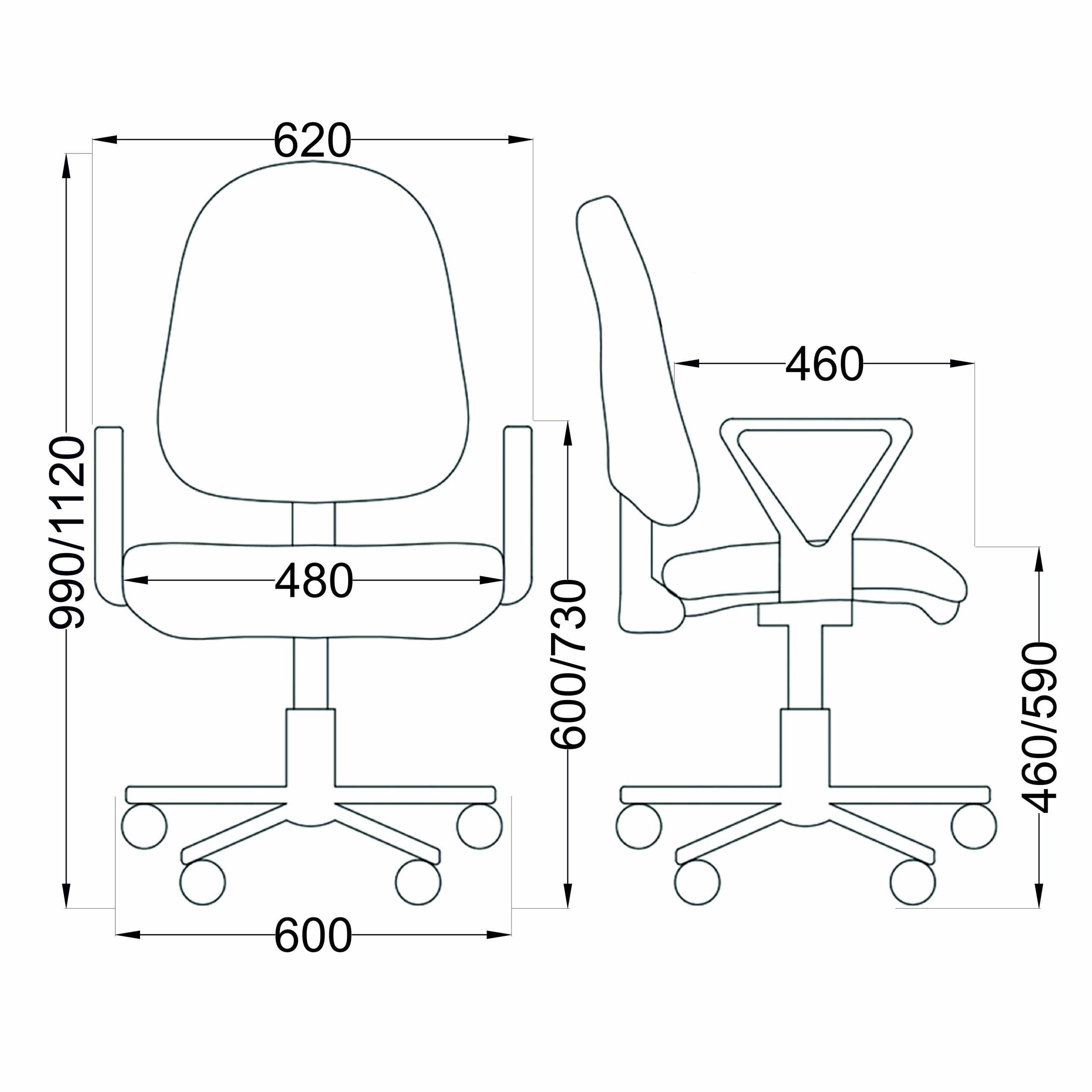 Кресло Престиж Самба Z11, черный
