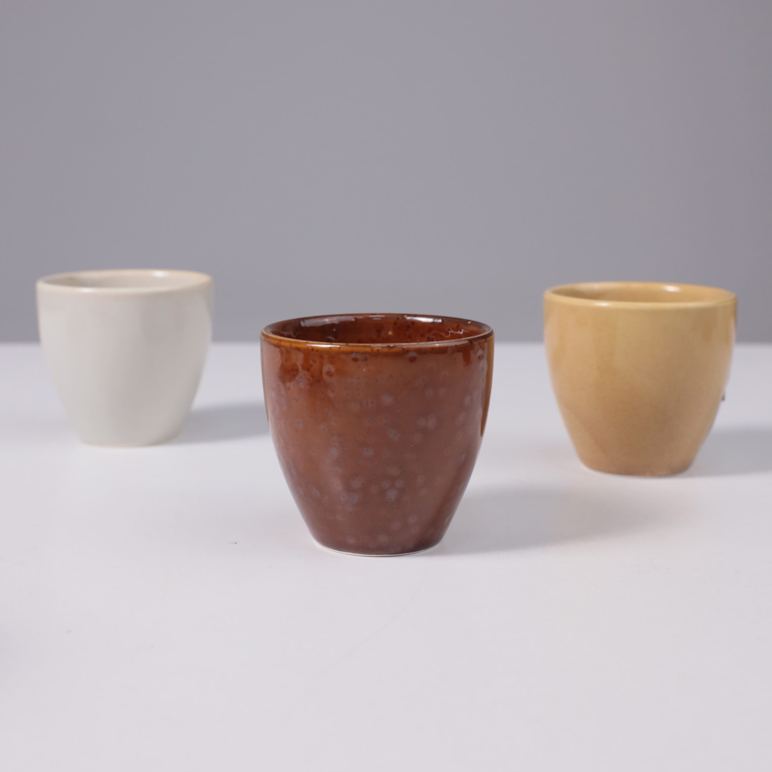 Стакан OPALUS, фарфор, каштановый, 150мл