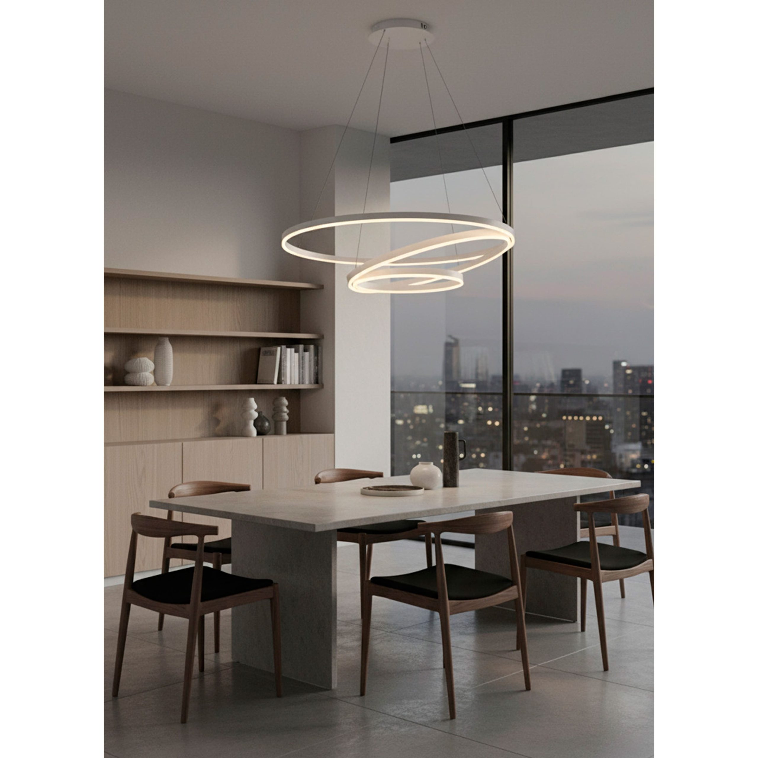 Светильник TWIST, потолочный, LED, белый