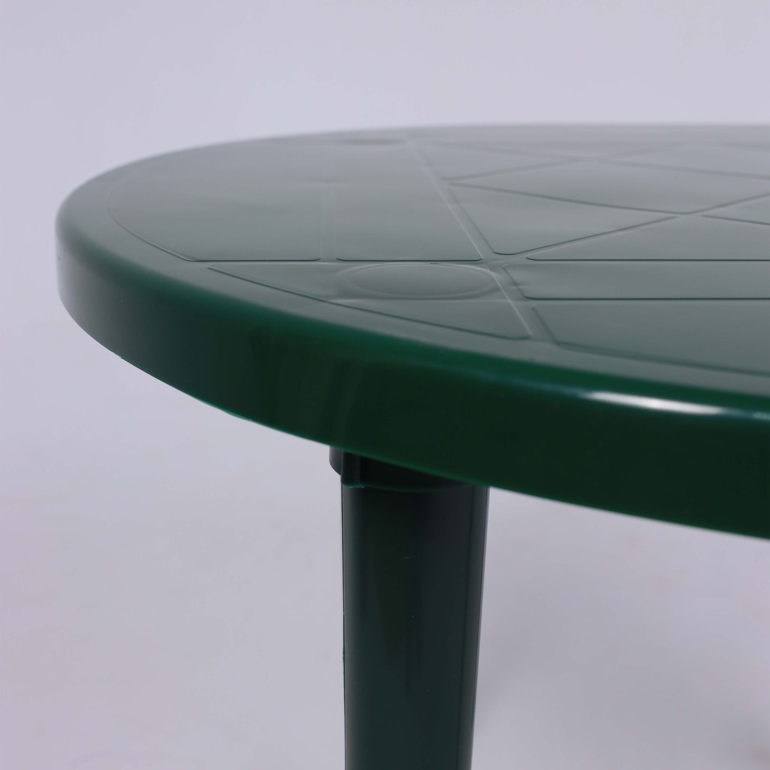 Стол круглый 900мм, тёмно-зелёный