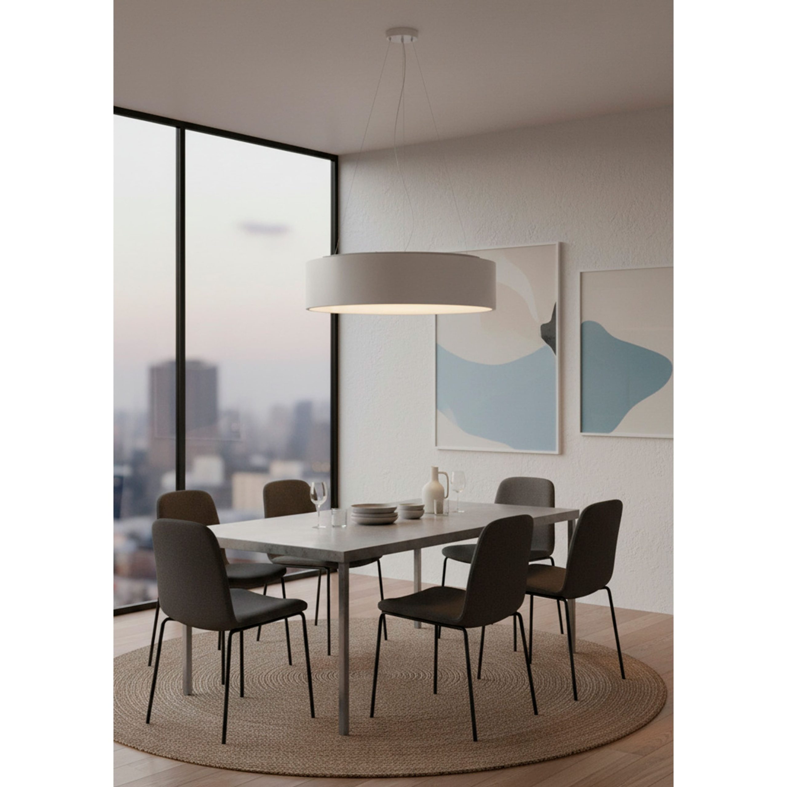 Светильник RING, потолочный, LED, белый