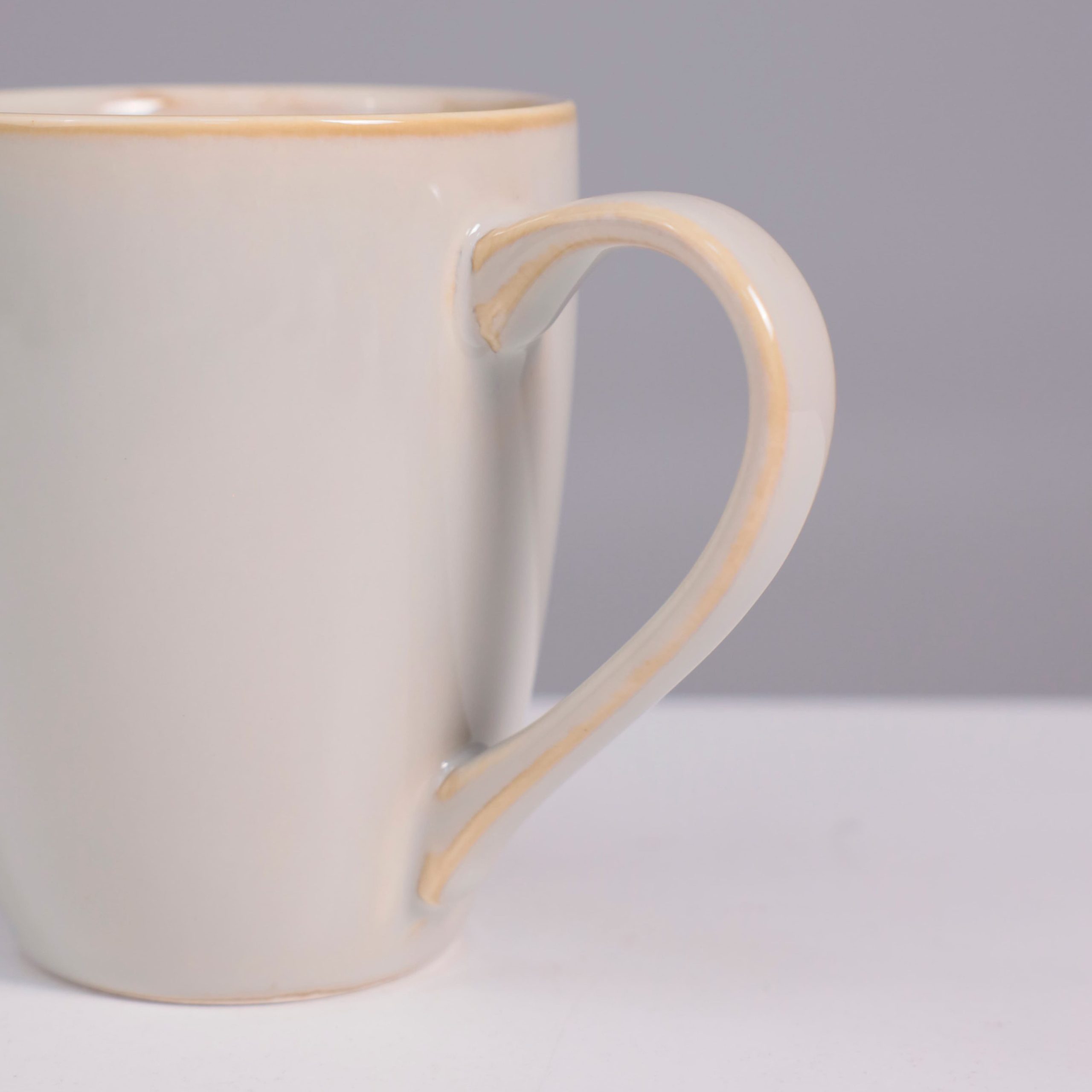 Кружка OPALUS, фарфор, айвори, 300мл