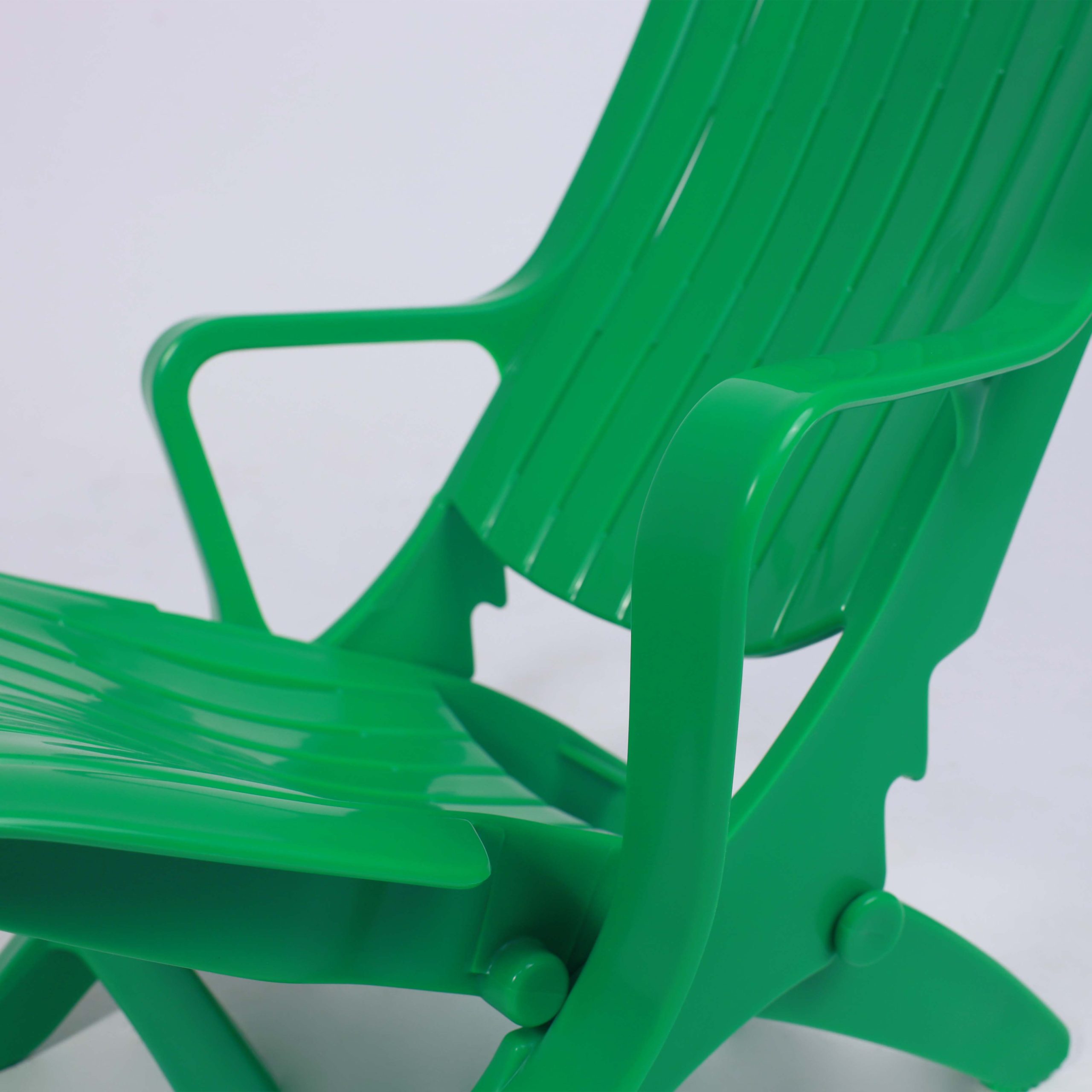 Шезлонг №1 (610*900*930)мм, зеленый