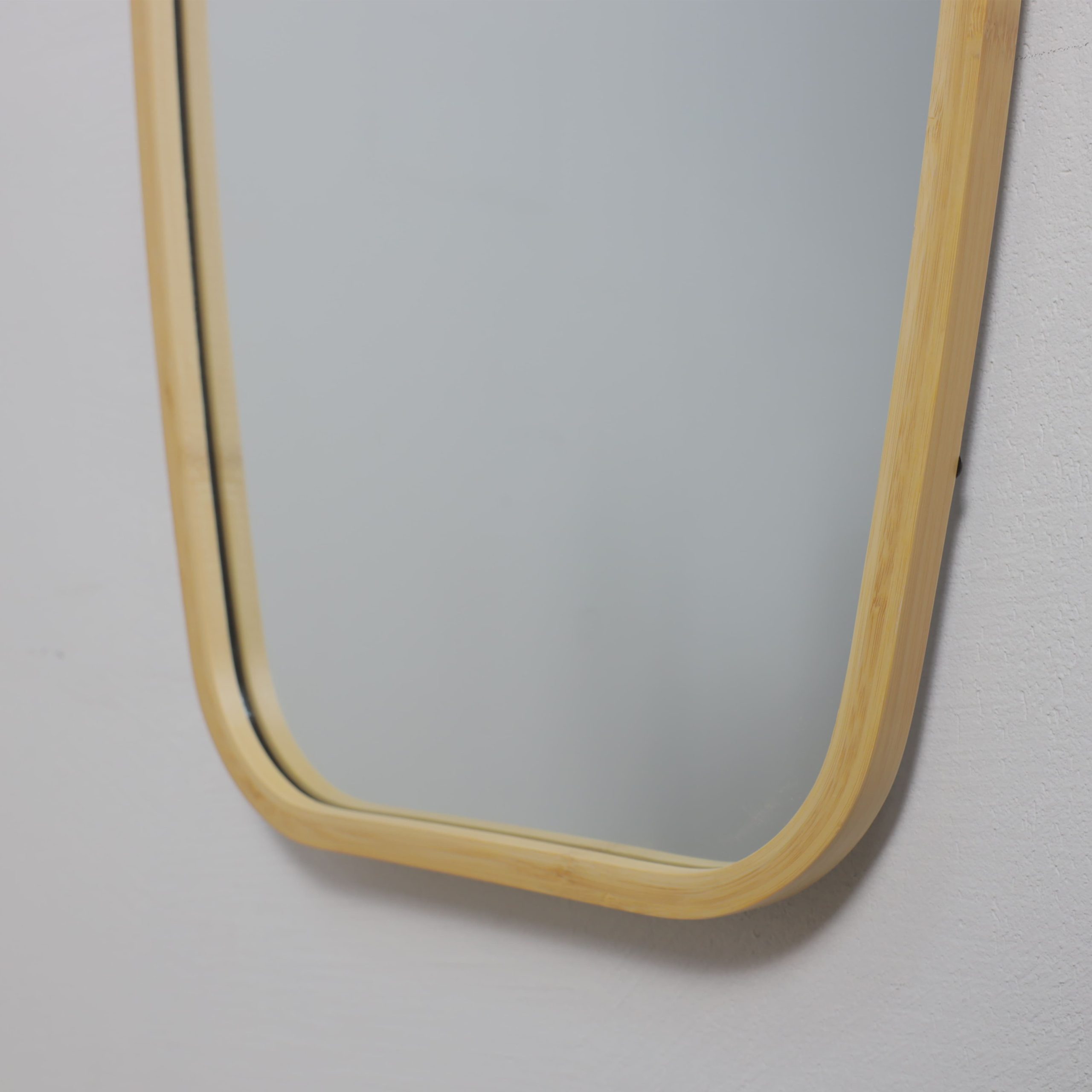 Зеркало подвесное LUMINARY, бамбук