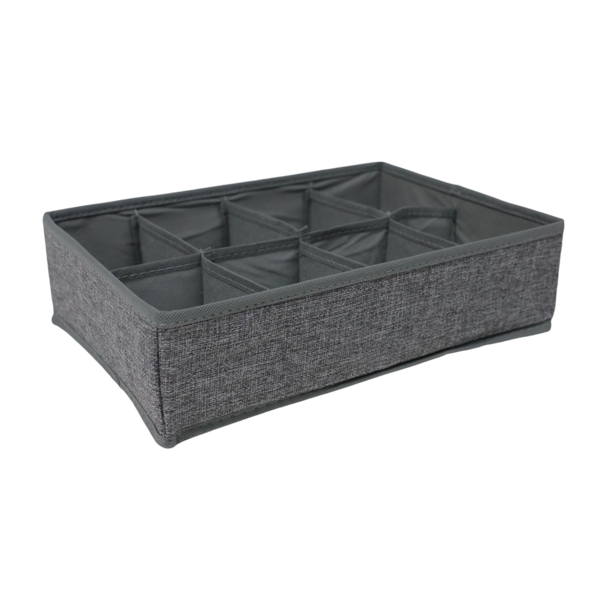 Контейнер для хранения MACKENZIE-1, 8 ячеек, серый, 34*24*9см