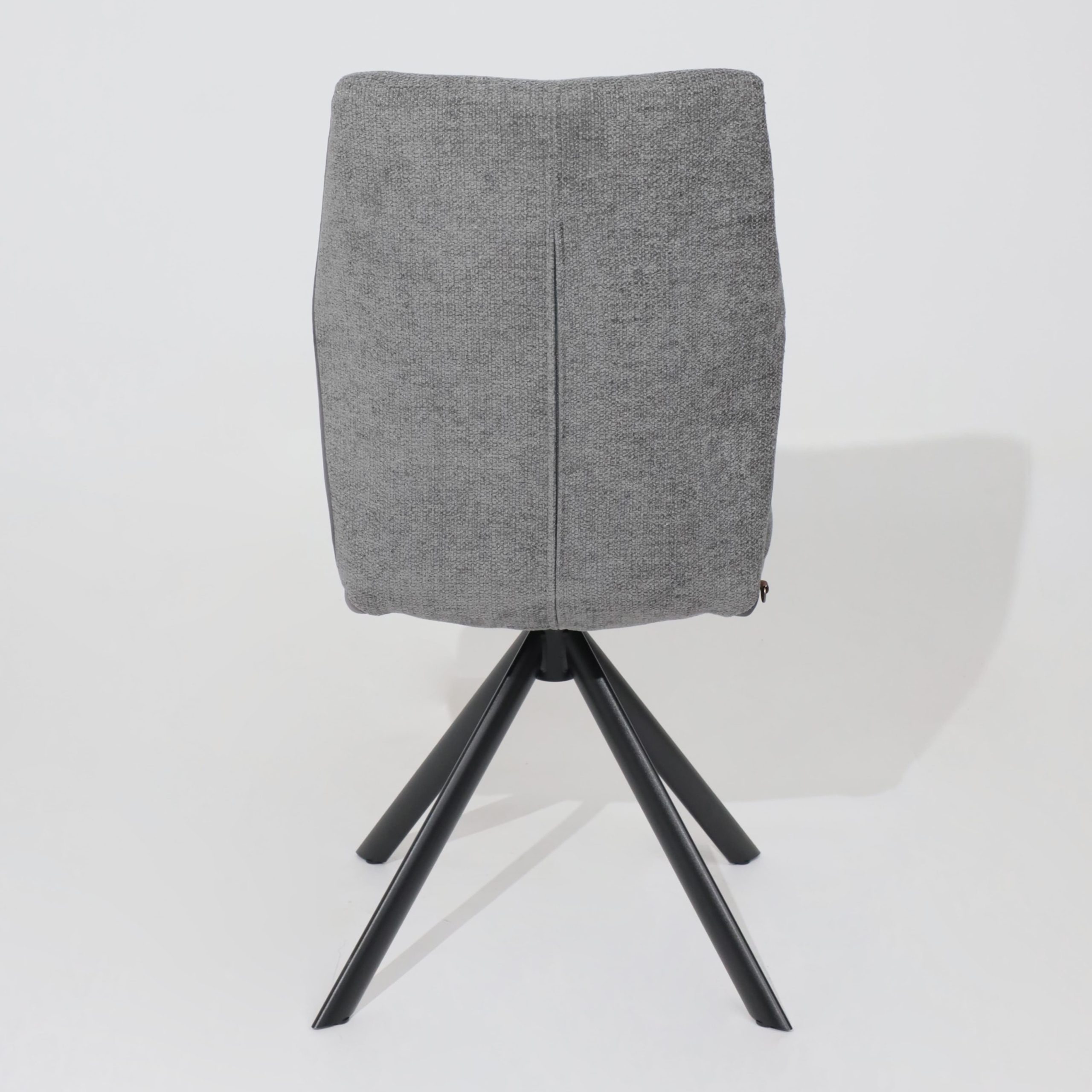 Стул SMART-R 360, g22 GRAPHITE шенилл LUX - d10 HEMATITE LUXчерный