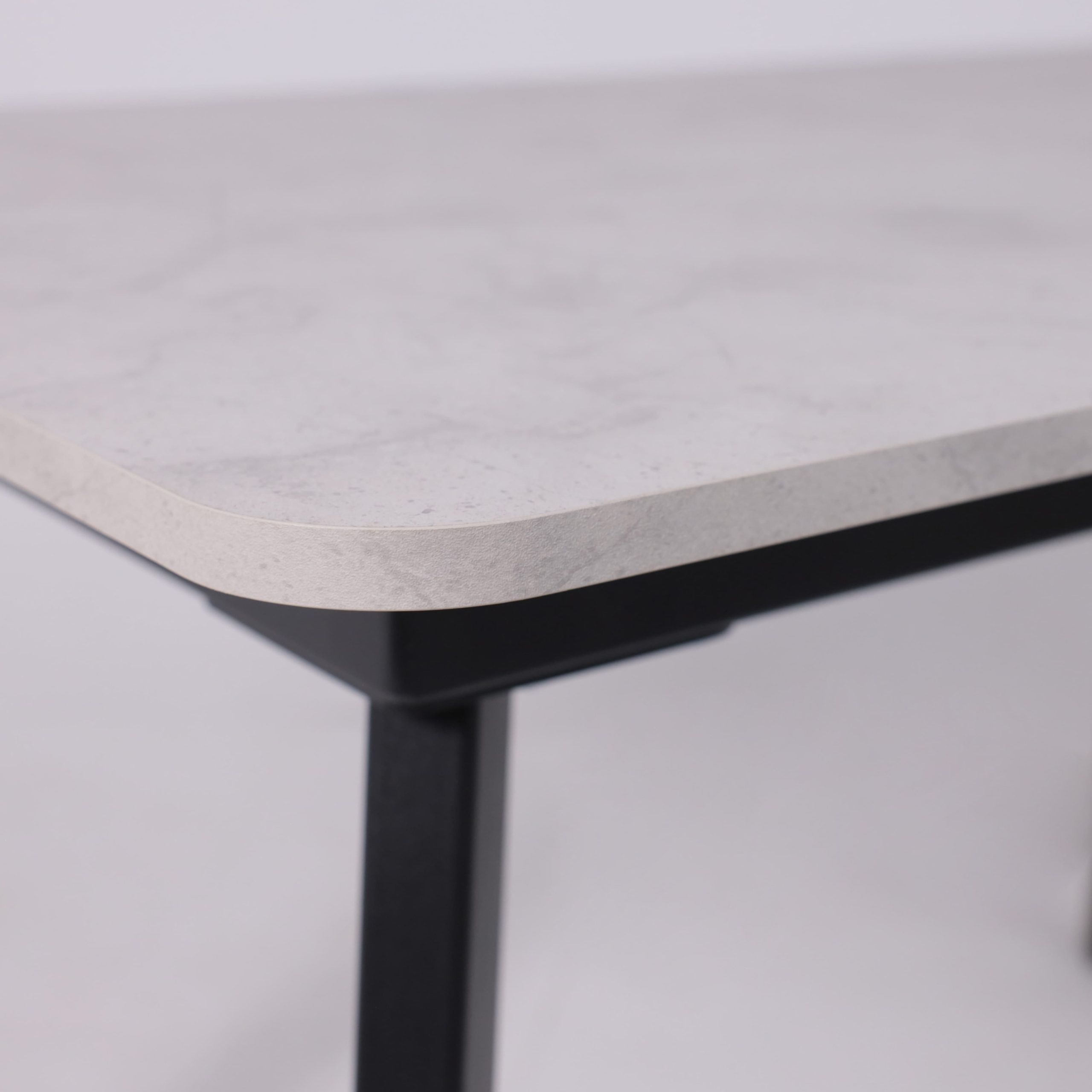 Стол AV 1209/1, ЛМДФ, раздвижной 1200(1600)*800 Ароза светлая/черный