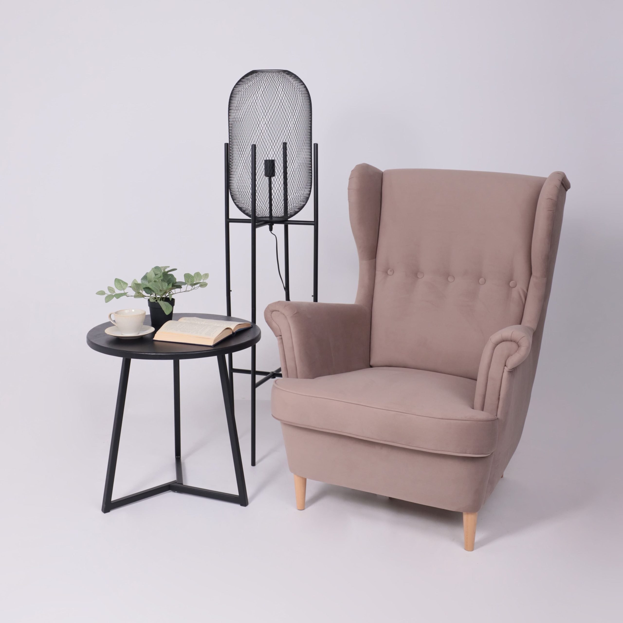 Светильник CAGE, напольный, E27, черный