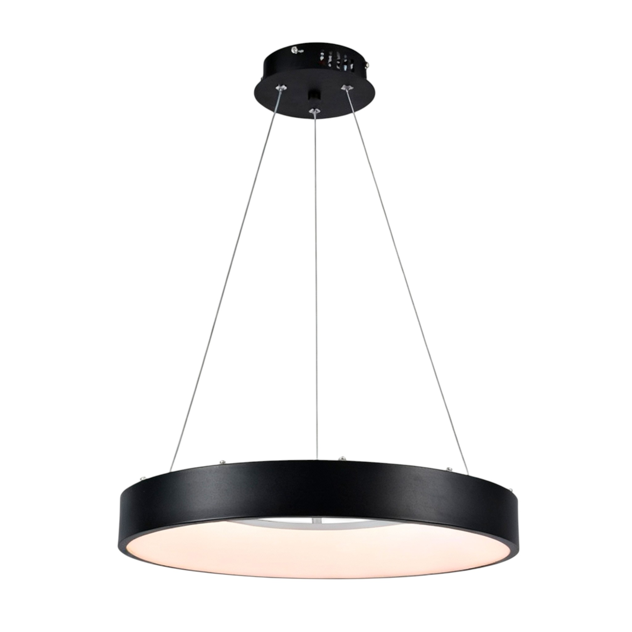 Светильник RING, потолочный, LED, чёрный