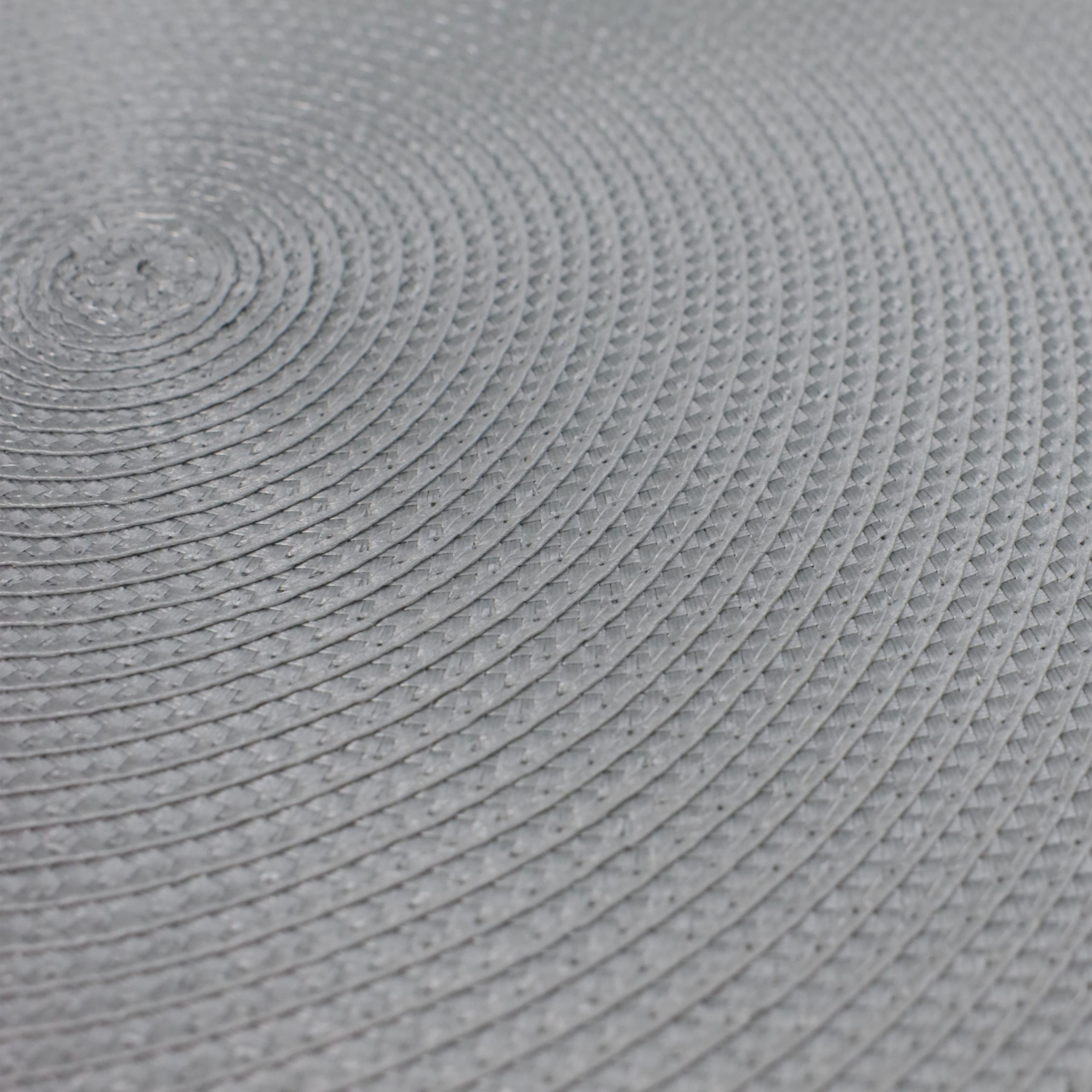 Подставка сервировочная BLISS, круглая, светло-серый, 38см