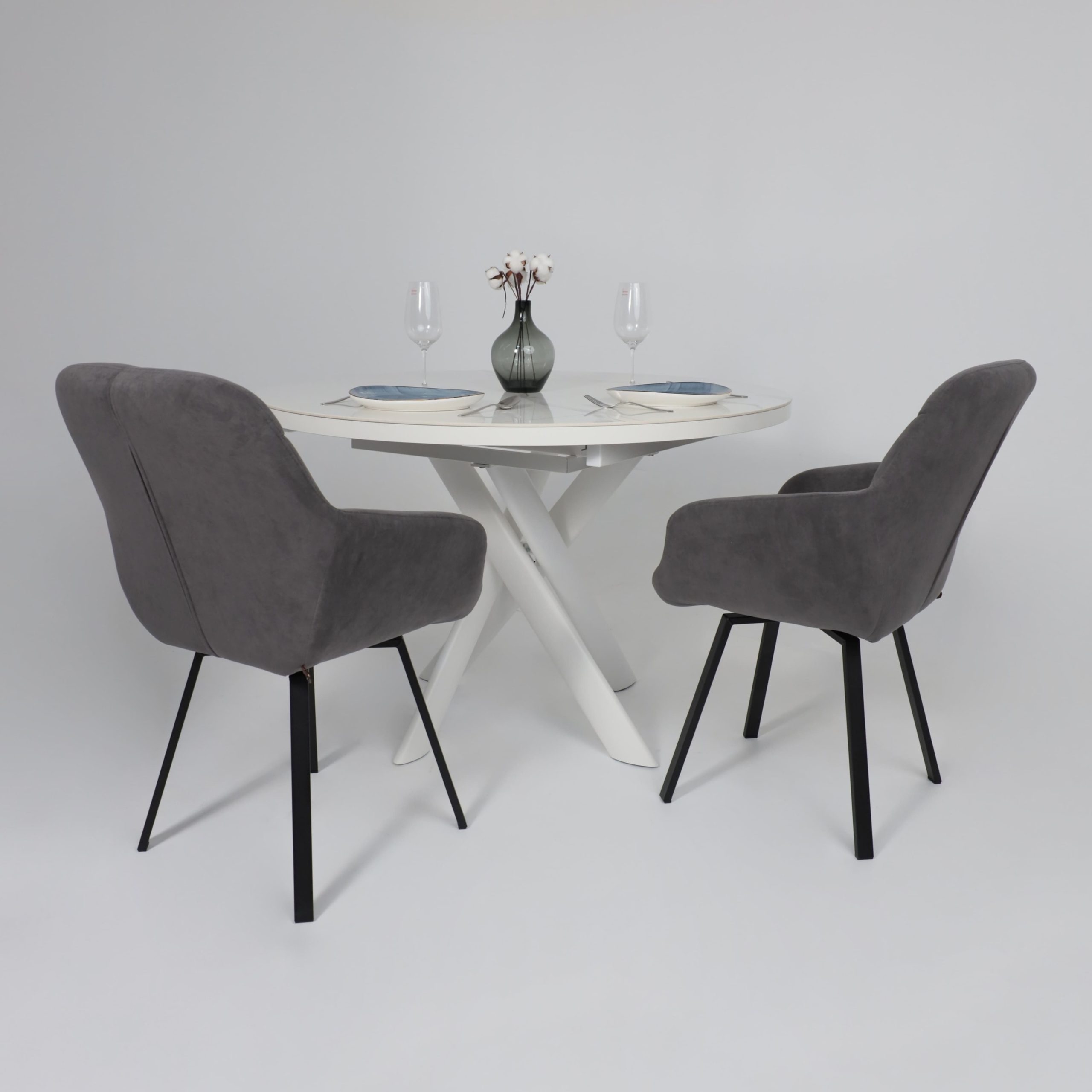 Стул ROMEO SMILE 360, b28 ANTRACITE LUXчерный