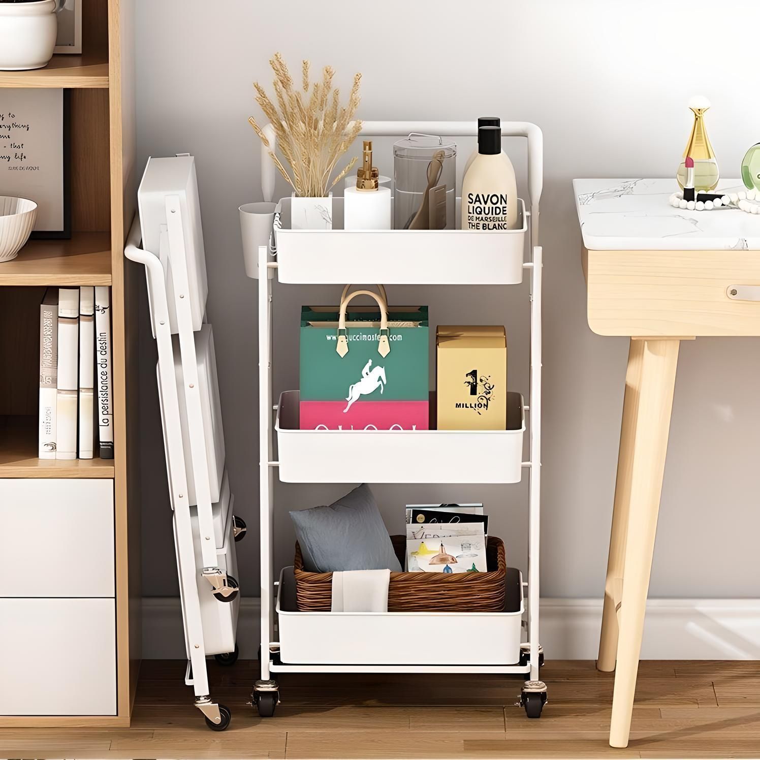 Этажерка NIKA, белая