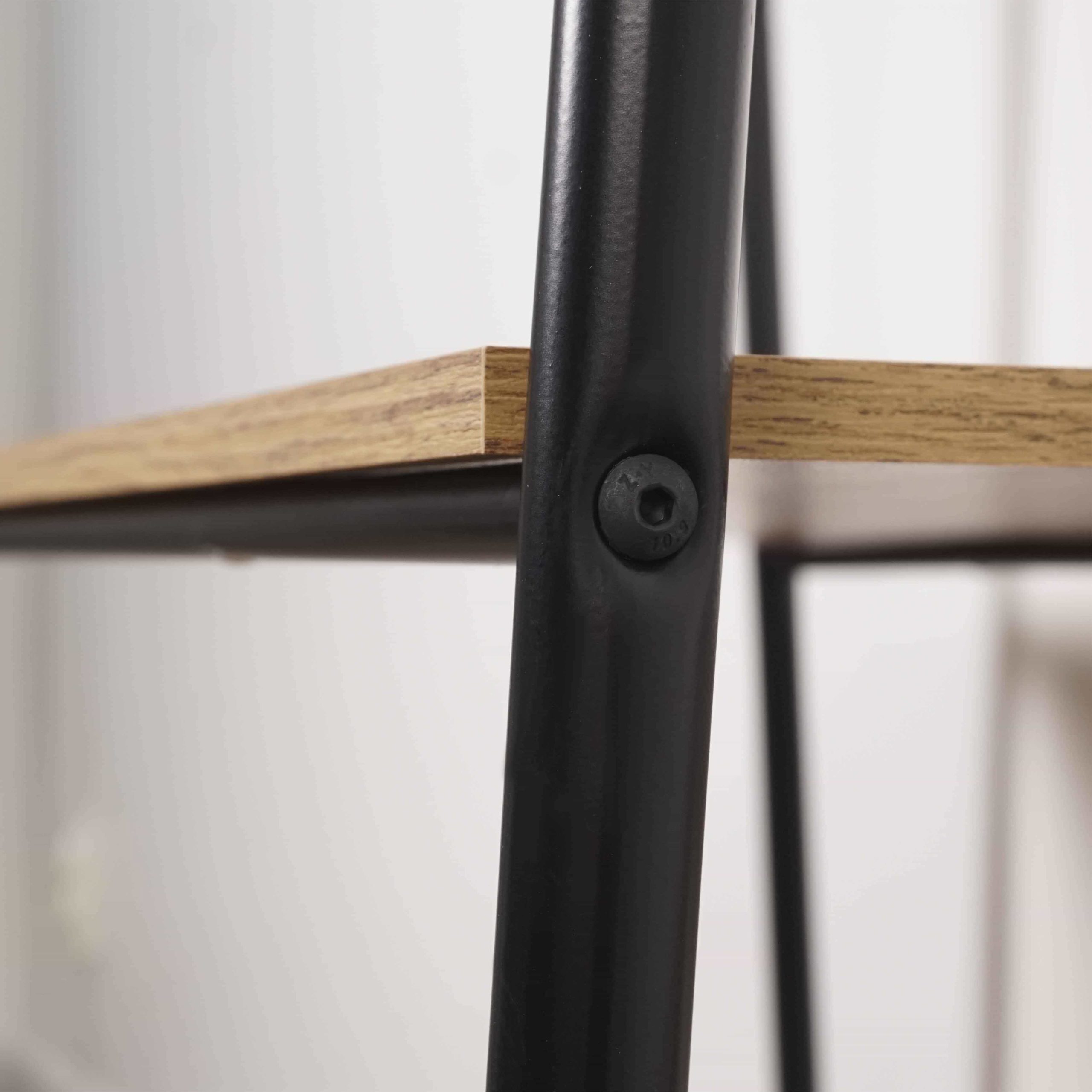 Стеллаж СКАНДИНАВИЯ 24, чёрный