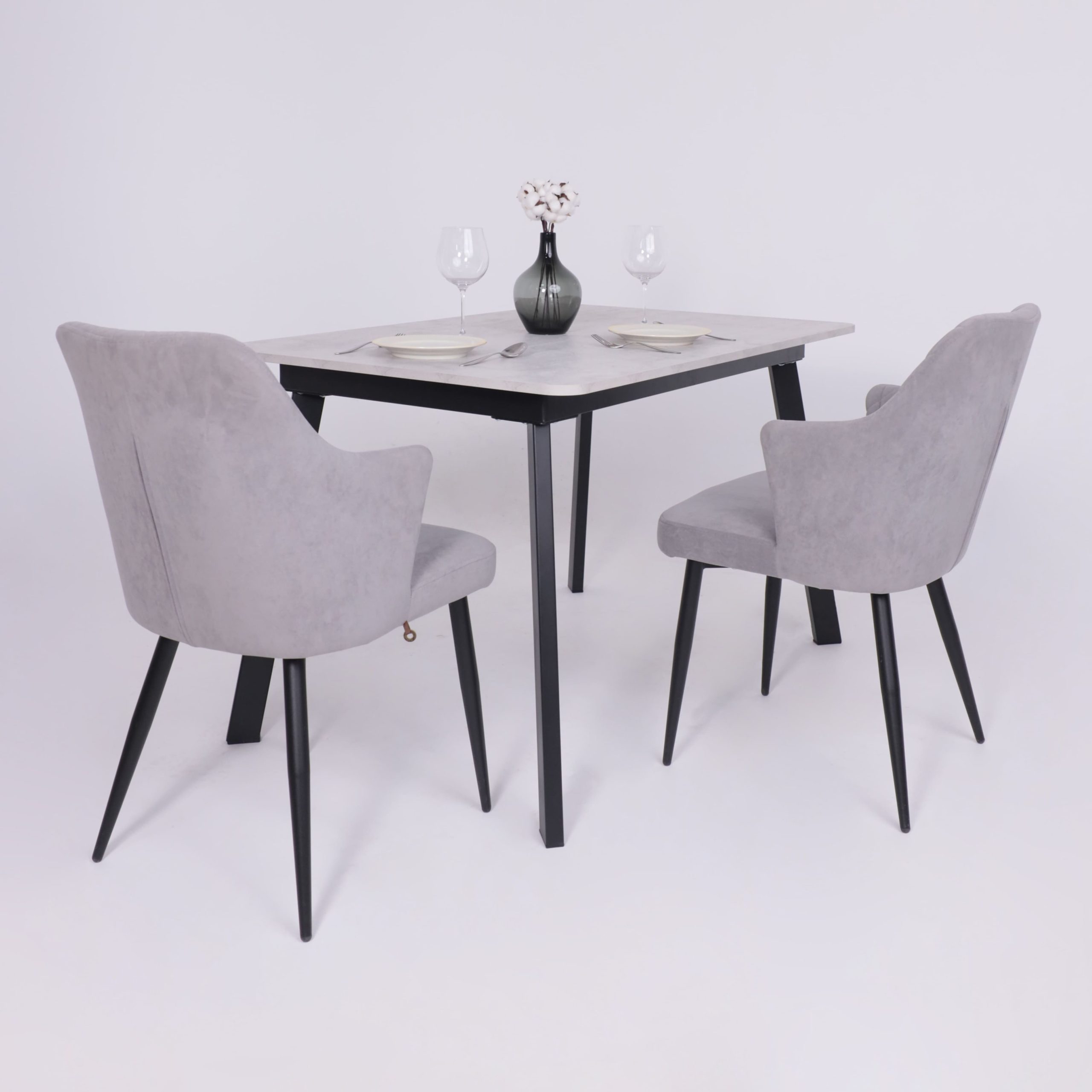 Стол AV 1209/1, ЛМДФ, раздвижной 1200(1600)*800 Ароза светлая/черный