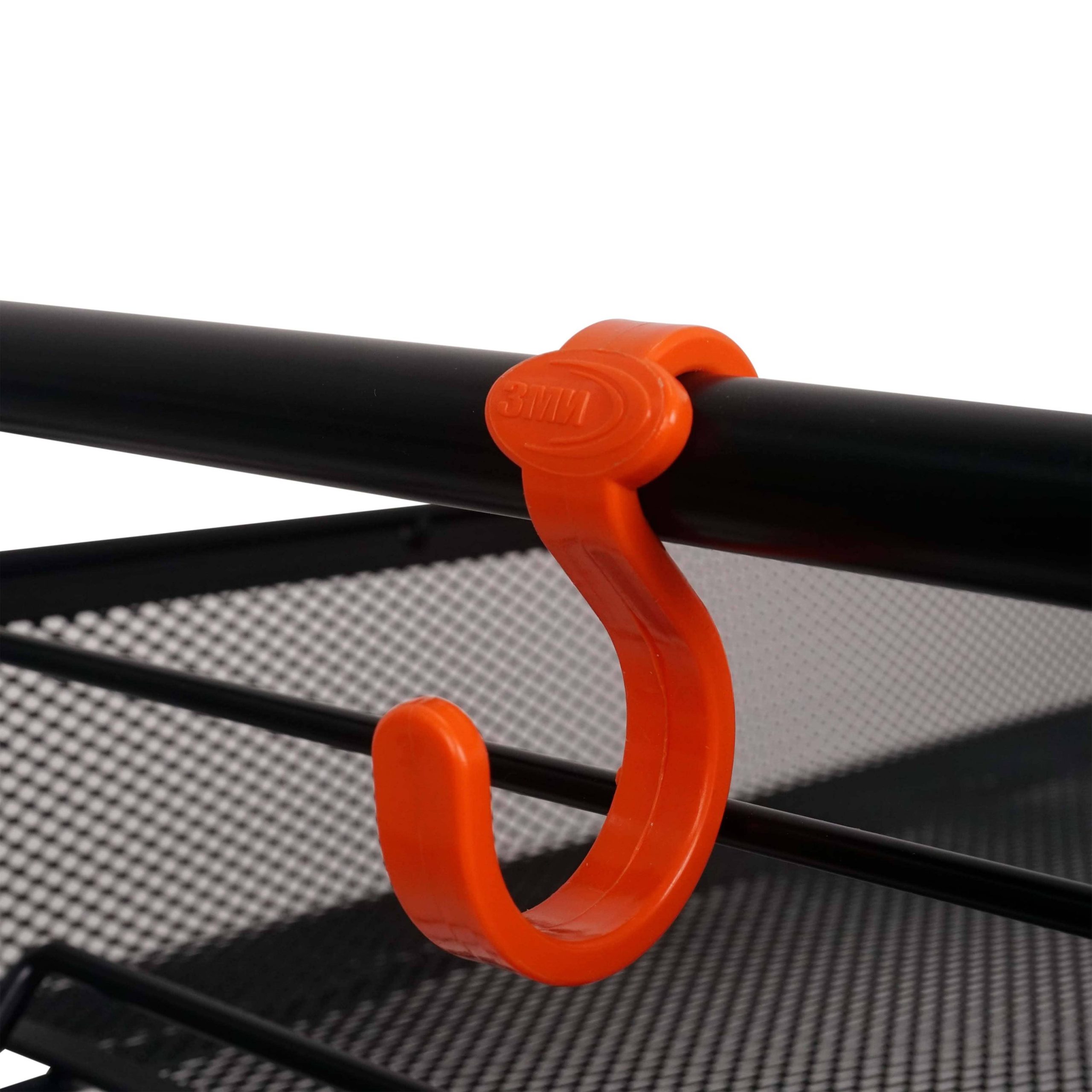 Этажерка Ладья 2К, на колёсиках, (чёрный)