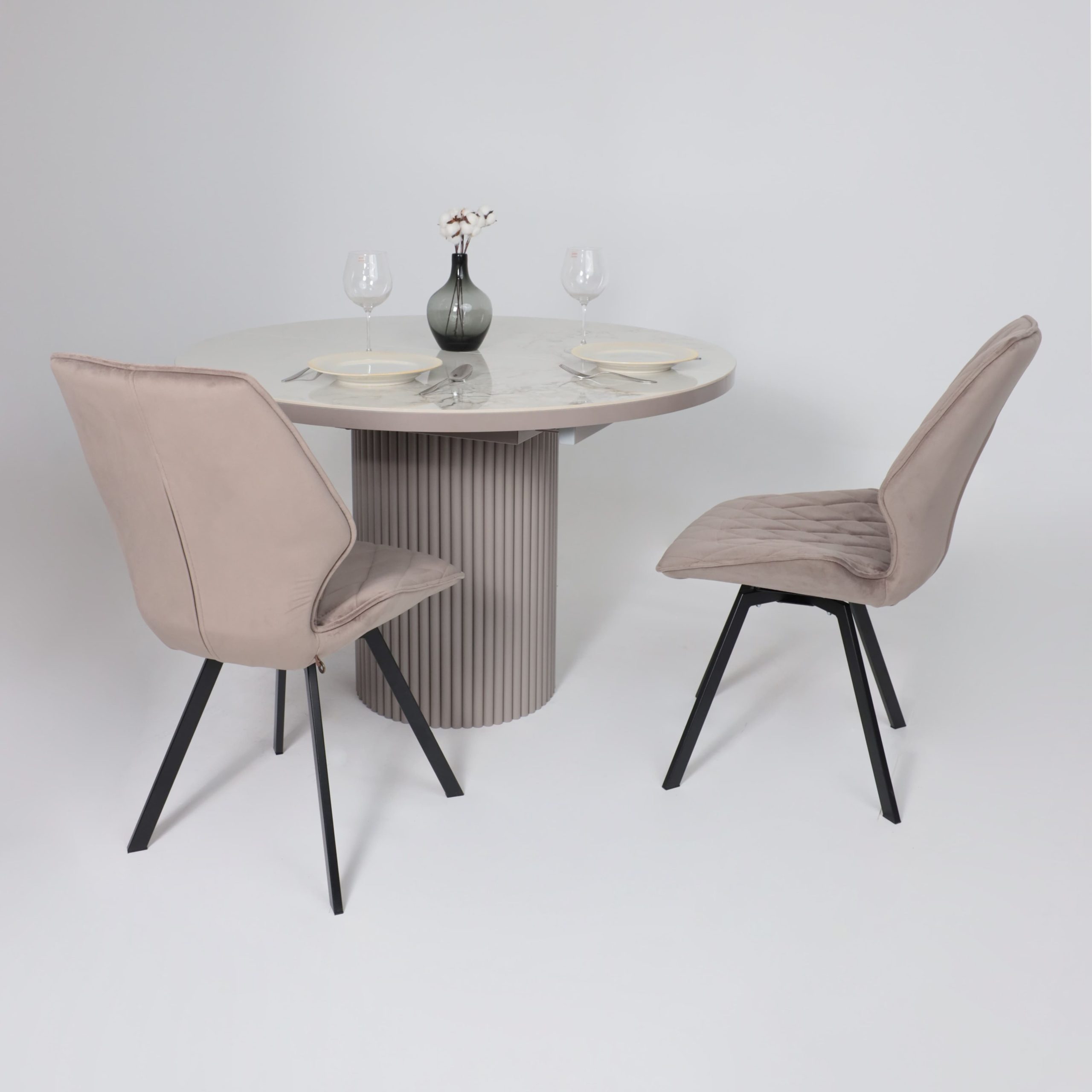 Стул Rafael M-R 360, d05 CAPPUCCINO LUXчерный