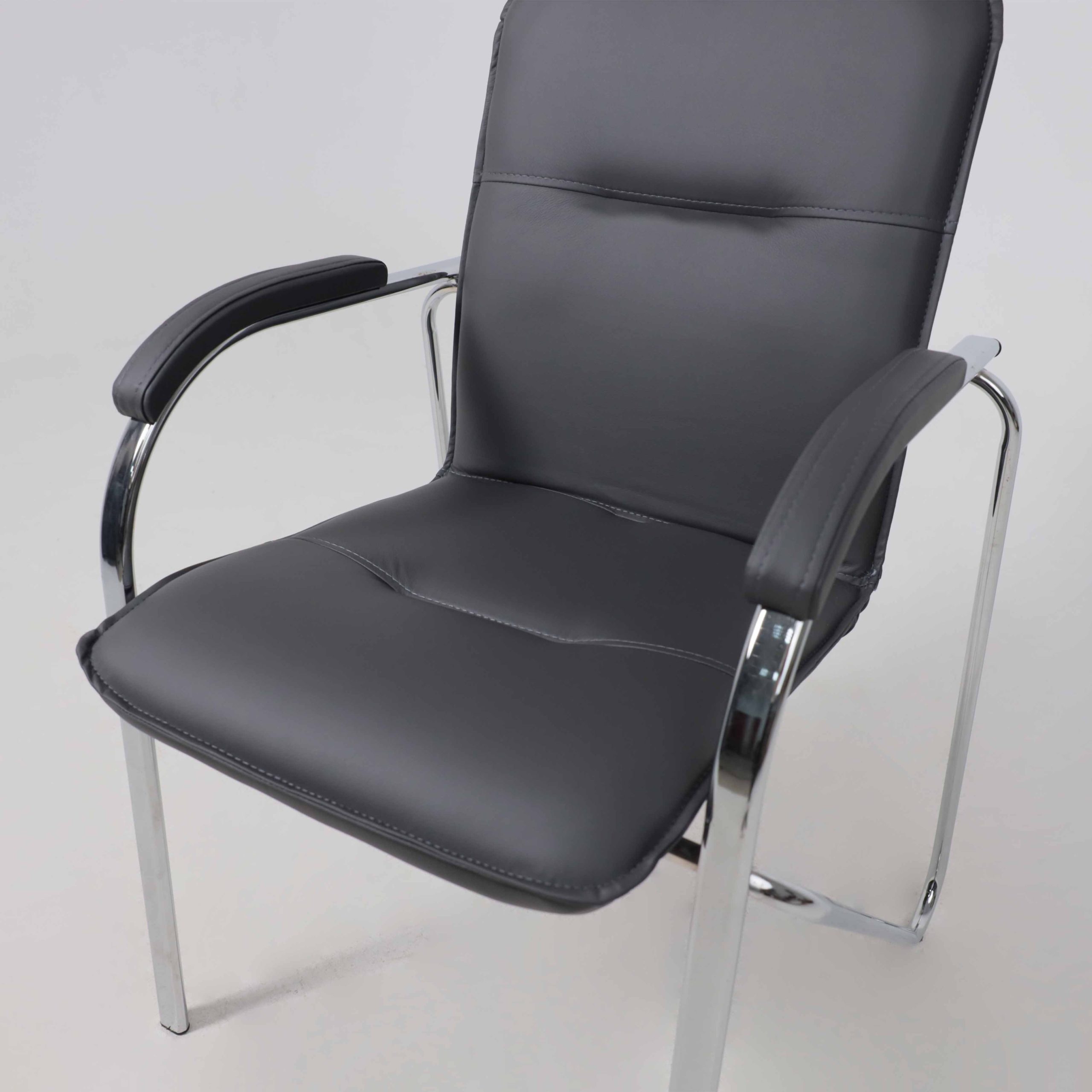 Кресло SAMBA AKS-1 Pegasso темно-серый, мягкие подлокотники