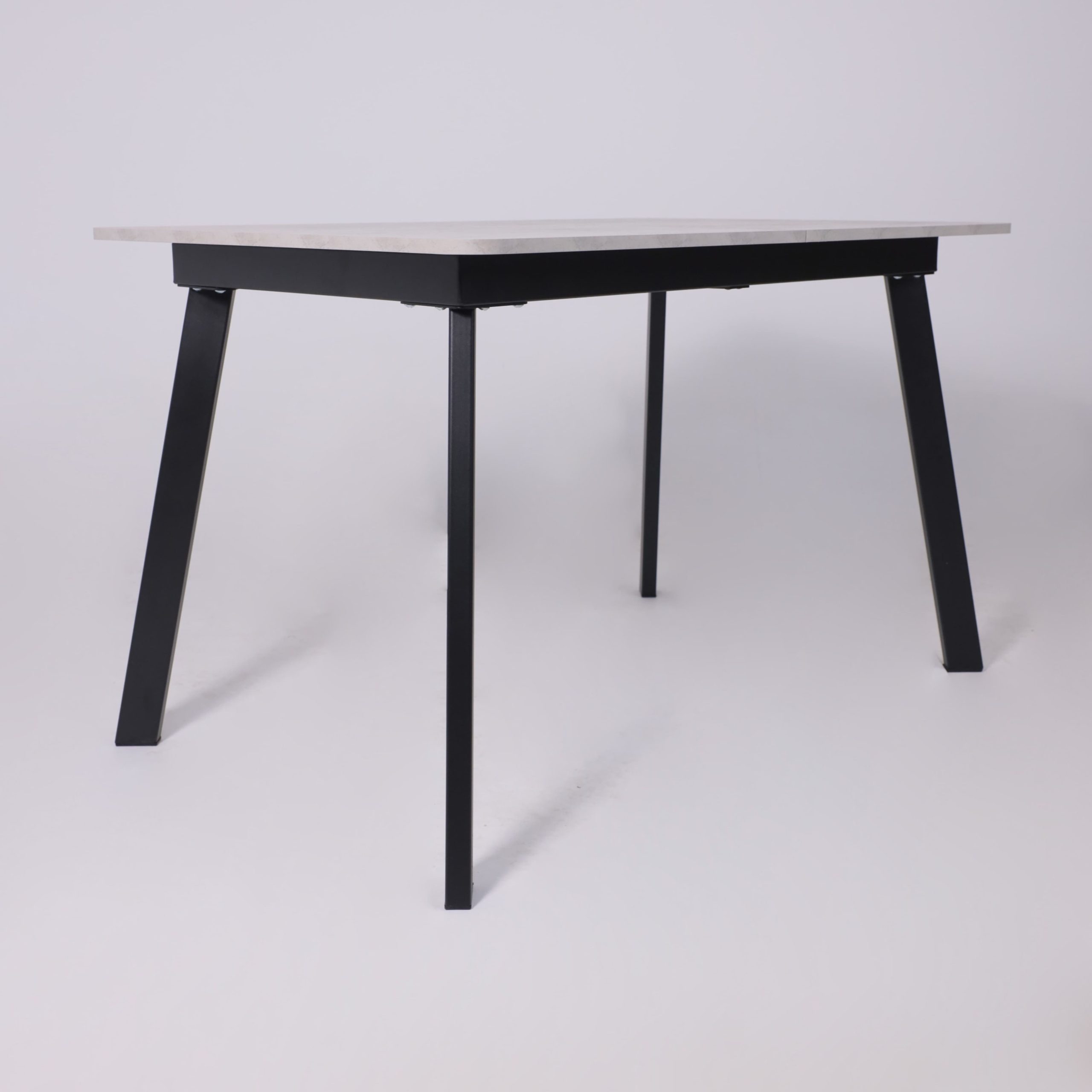 Стол AV 1209/1, ЛМДФ, раздвижной 1200(1600)*800 Ароза светлая/черный