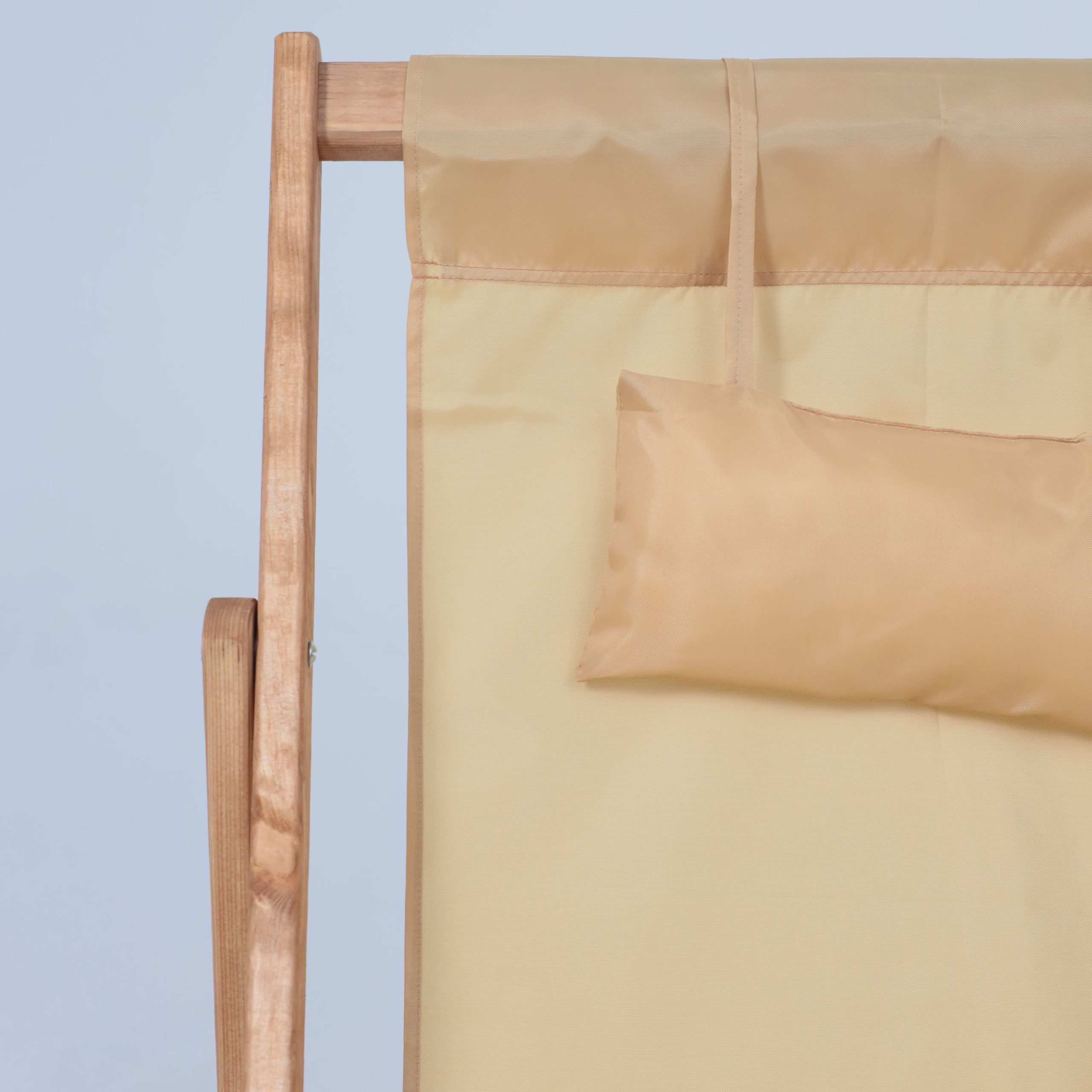 Кресло-шезлонг с подлокотниками DYATEL сиденье из ткани сосна (цвет дуб)