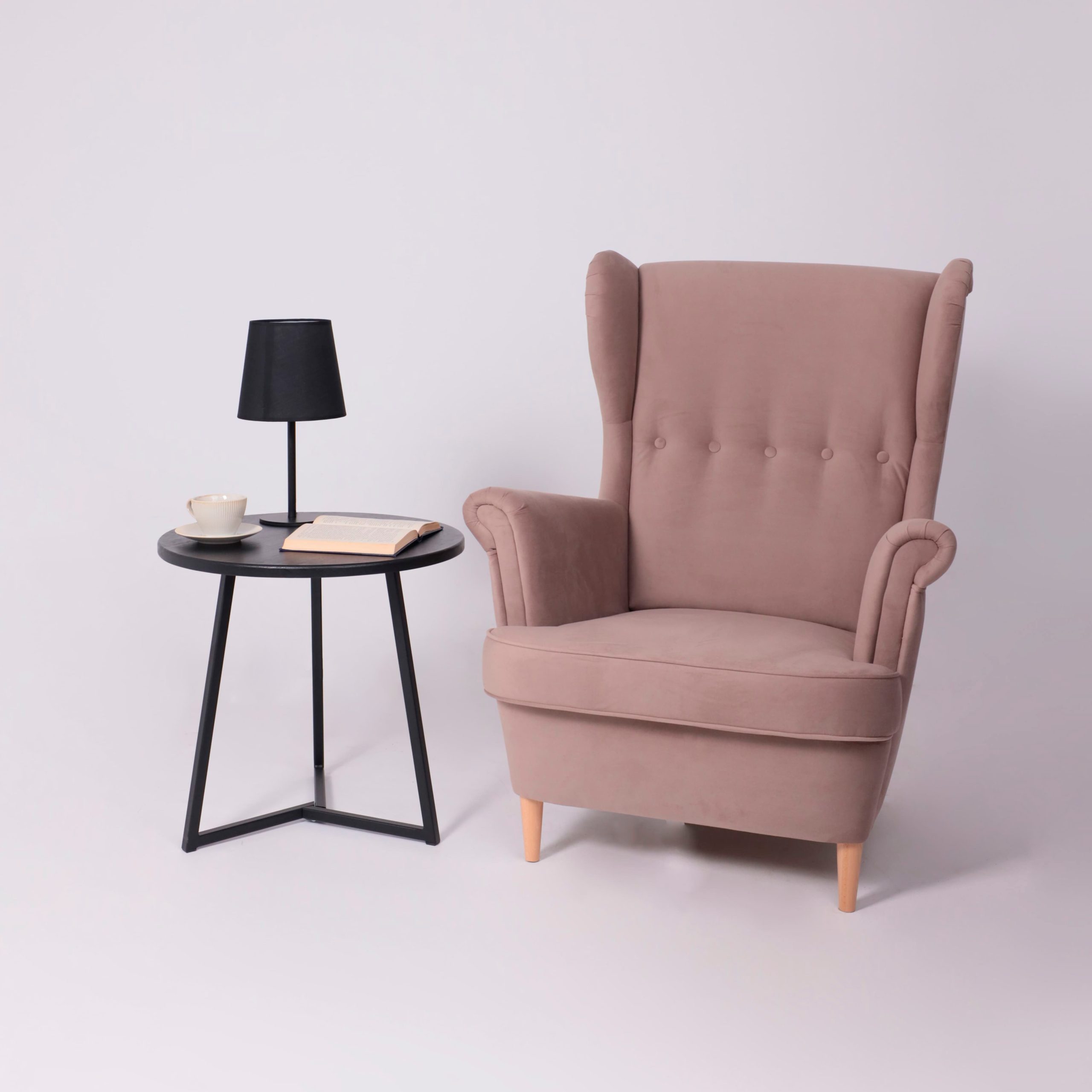 Светильник SHADOW, настольный, E27, черный