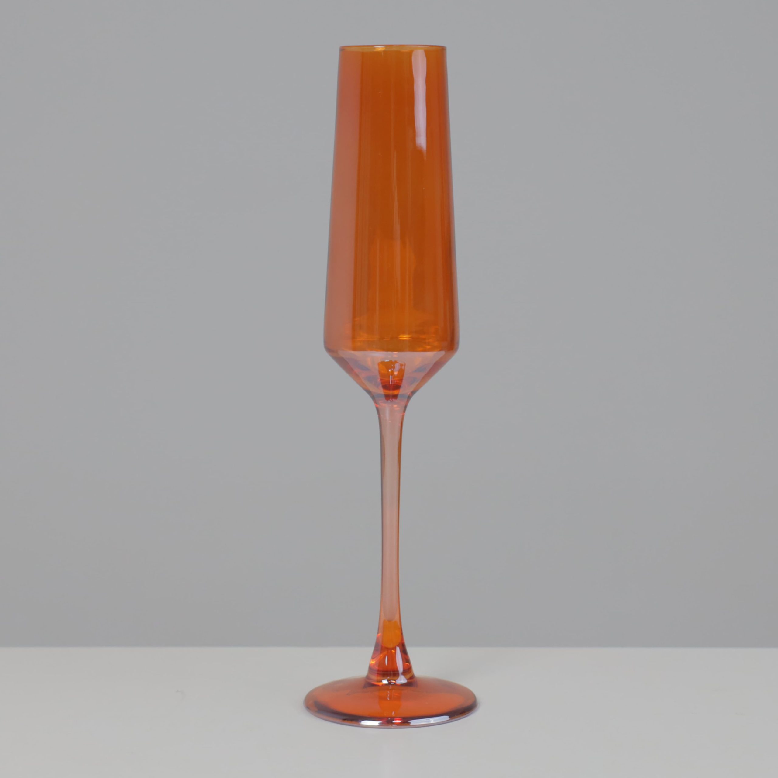 Бокал-флют EMBER DUSK, янтарный